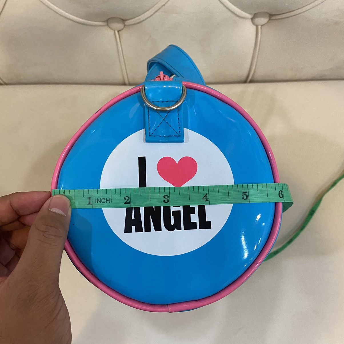 Angel Blue × Japanese Brand 2000s Angel Blue - I ❤️ Angel Handbag Size ONE SIZE - 7 Thumbnail