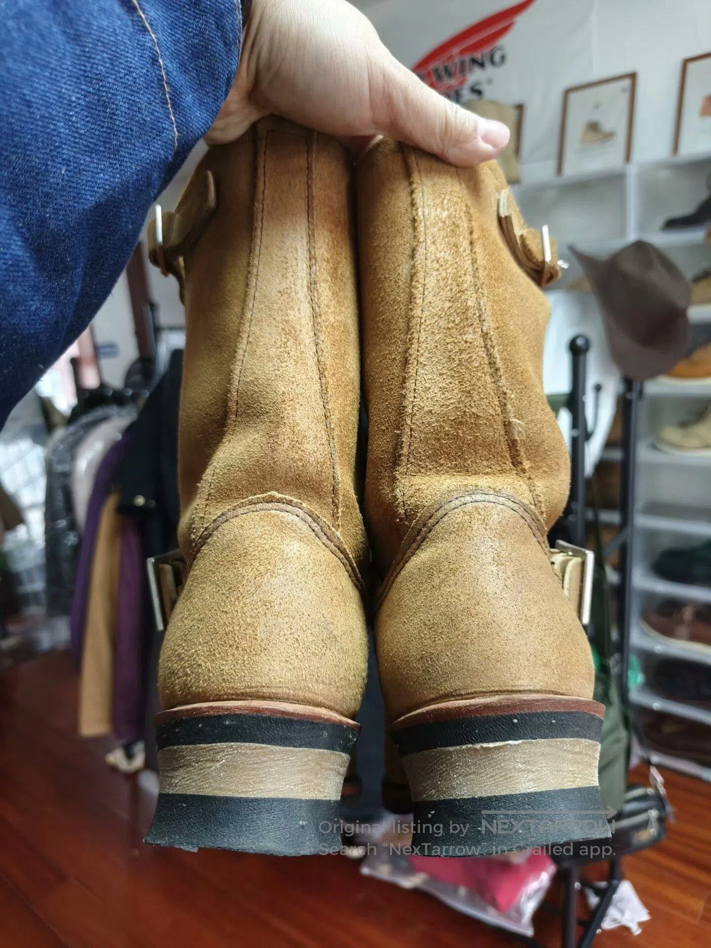 Red Wing Red Wing 8178 Steel Stamp Engineer. Size US 9.5 / EU 42-43 - 7 Thumbnail