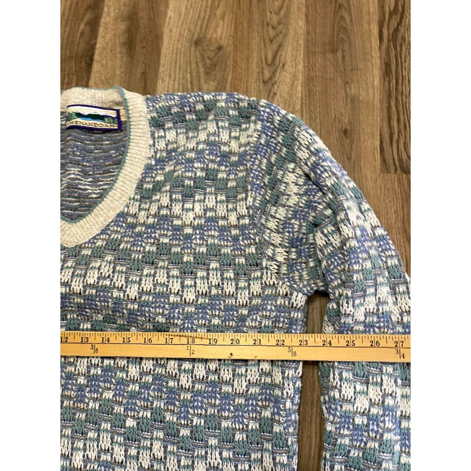 Vintage Shenandoah Sweater Men’s Size Large V-Neck Pullover Size L / US 10 / IT 46 - 5 Thumbnail