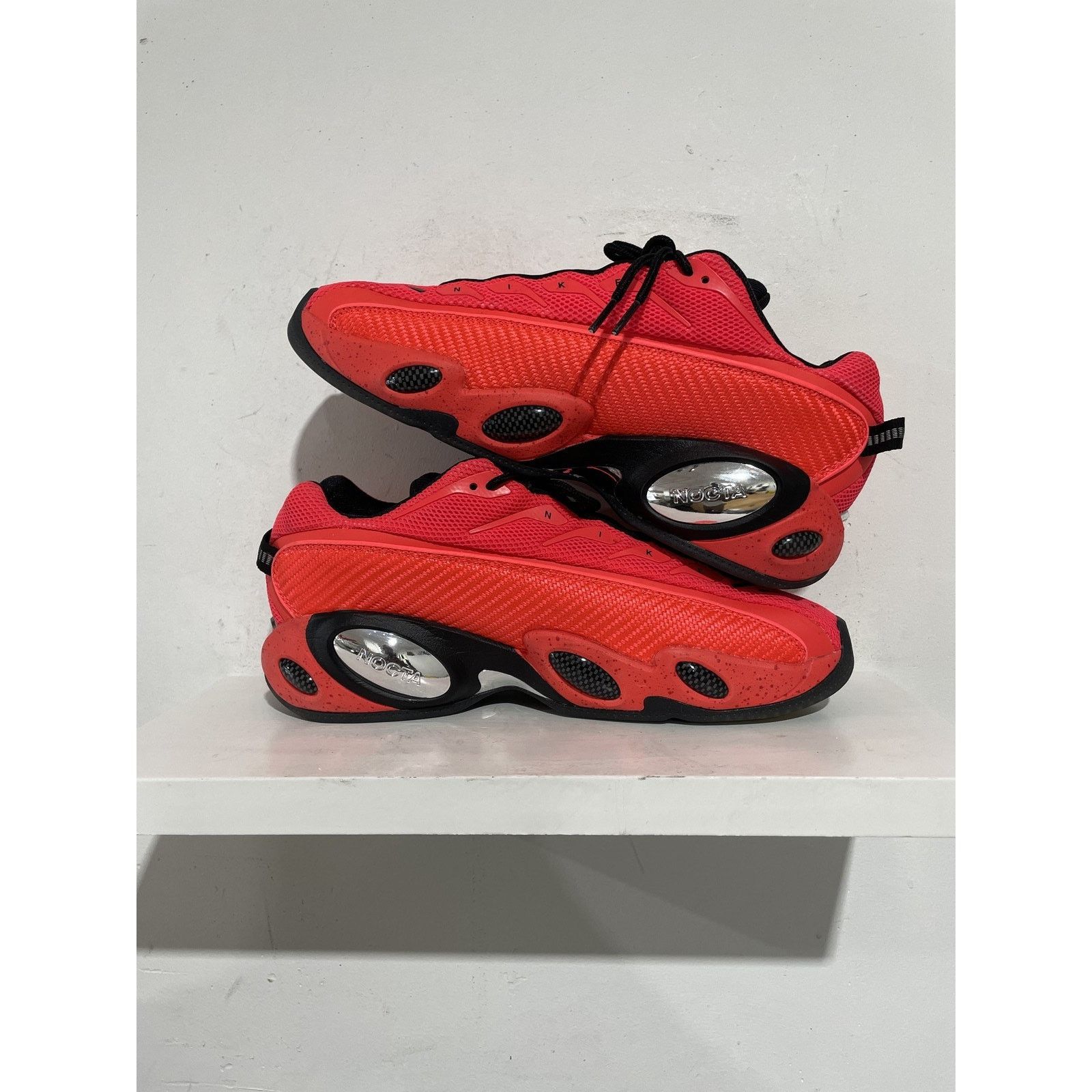 Nike NIKE NOCTA GLIDE DRAKE BRIGHT CRIMSON SIZE 11 PREOWNED Size US 11 / EU 44 - 2 Thumbnail