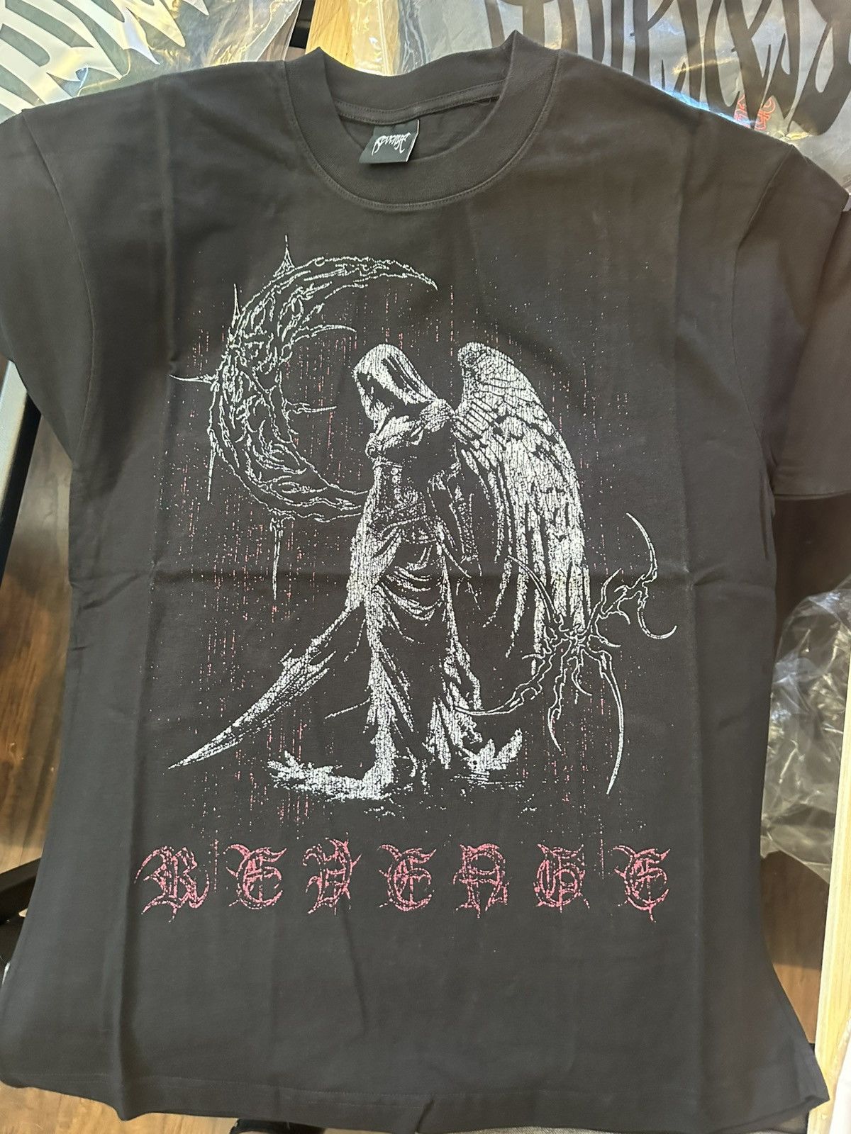 Revenge Scythe Tee Black/Red Size US M / EU 48-50 / 2 - 1 Thumbnail