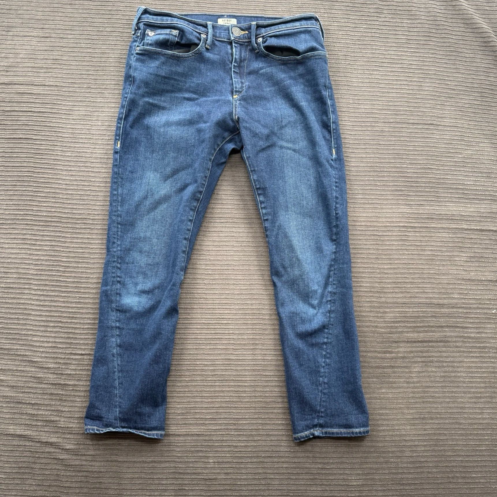 True Religion True Religion Jeans Women Slim Denim Blue 26 Cotton Mid-Rise Inseam 24 Logo USA Button Zip Variety: Shirt, Pants, Jeans? Size 26" / US 2 / IT 38 - 2 Thumbnail