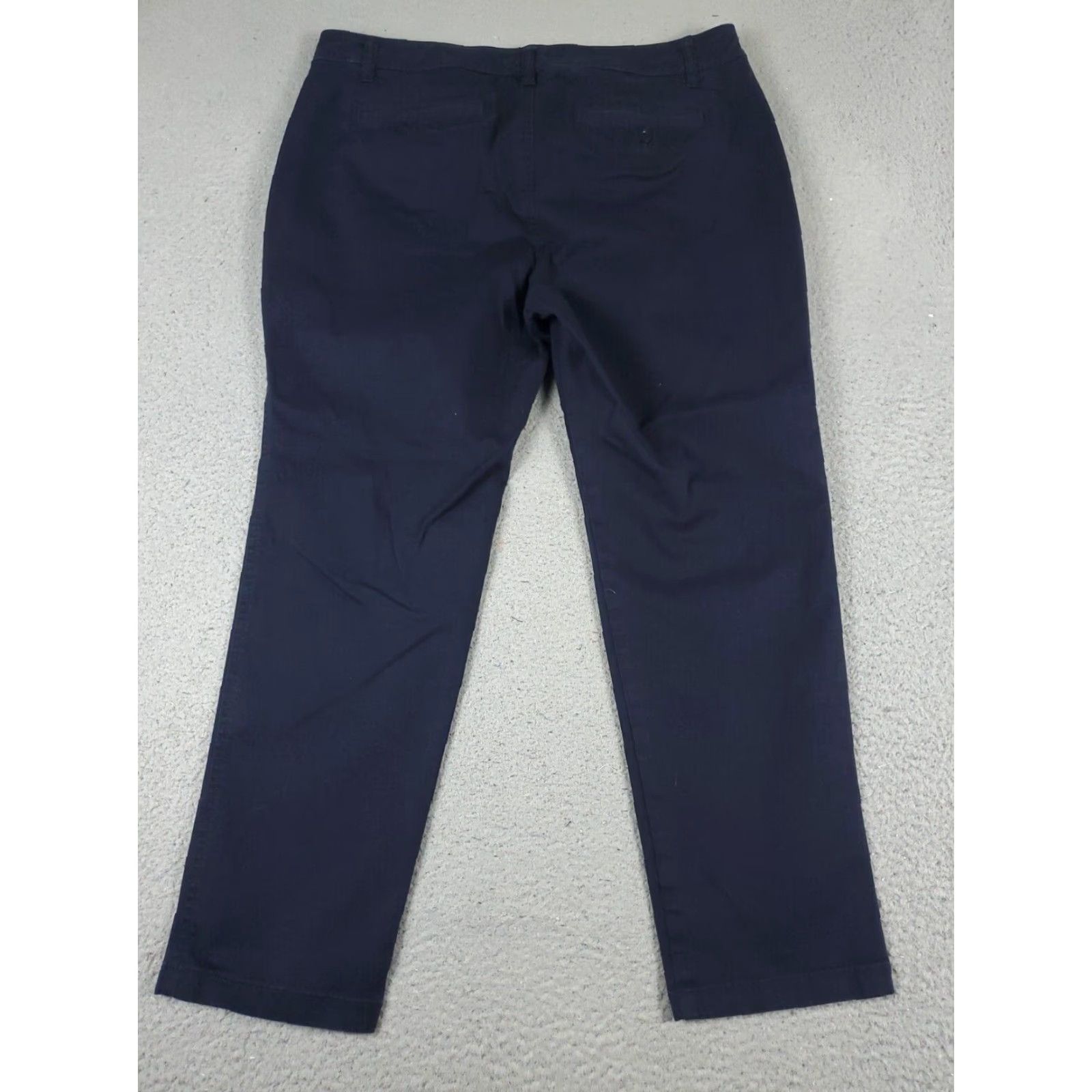 Ralph Lauren Ralph Lauren Jeans Womens Size 12P 33x26 Blue Straight Leg Cotton Blend Pants Womens Size 34" / US 12 / IT 48 - 6 Thumbnail