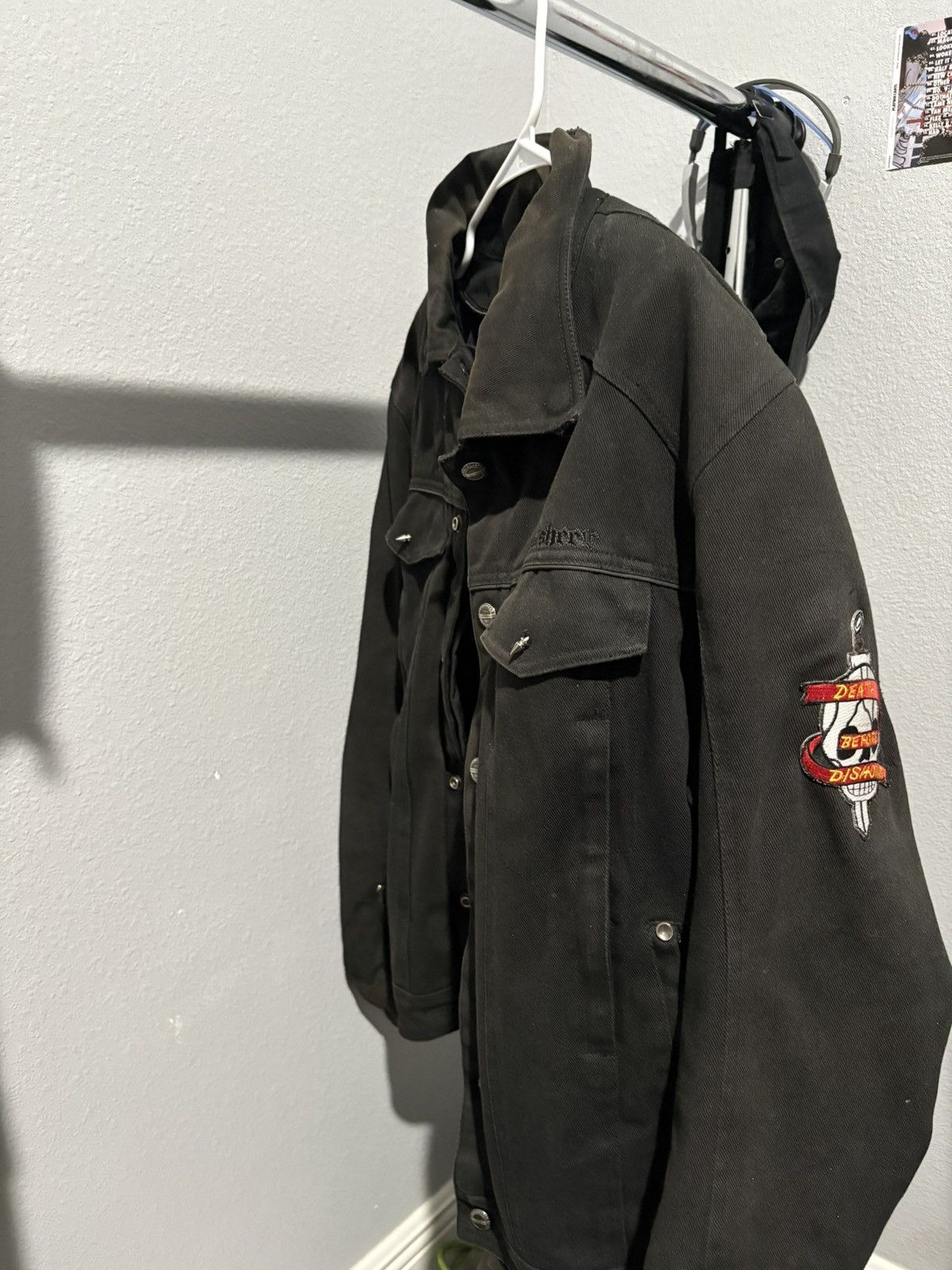 Vintage Black Rockstar Leather Jacket Size US M / EU 48-50 / 2 - 4 Thumbnail