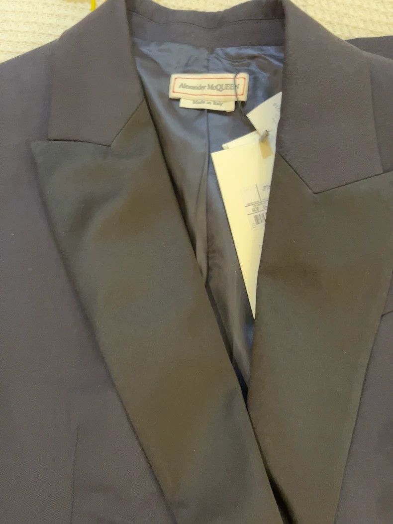 Alexander McQueen Alexander McQUEEN size 40 Double - breasted 100% wool suit Size L / US 10 / IT 46 - 3 Thumbnail