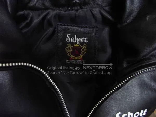Schott Schott Lambskin male motorcycle slim fit Size US M / EU 48-50 / 2 - 3 Thumbnail