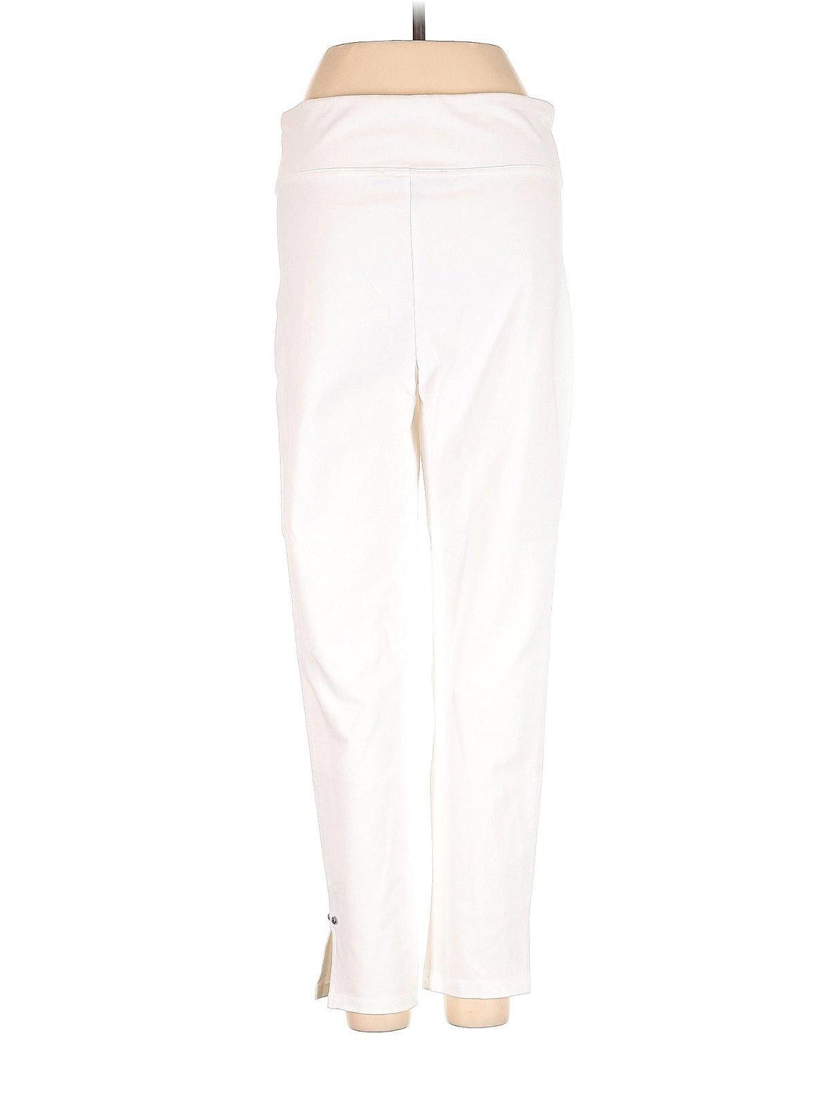 Tommy Hilfiger Tommy Hilfiger White Athletic Workout Pants Size 28" / US 6 / IT 42 - 2 Thumbnail