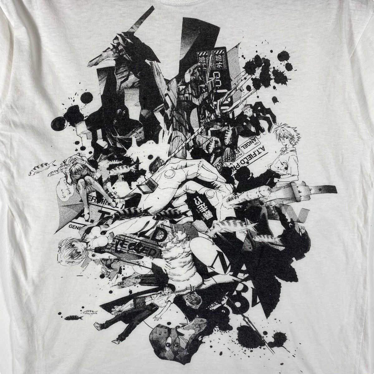 Anime × Japanese Brand EVANGELION EXHIBITION Anime Movie Tee Shirt Free Size Size US S / EU 44-46 / 1 - 2 Thumbnail