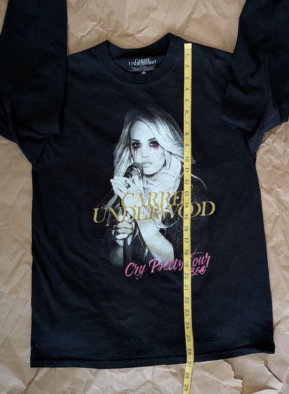 Other Carrie Underwood 2018 Cry Pretty tour 360 lg sleeve t shirt Size M / US 6-8 / IT 42-44 - 5 Thumbnail