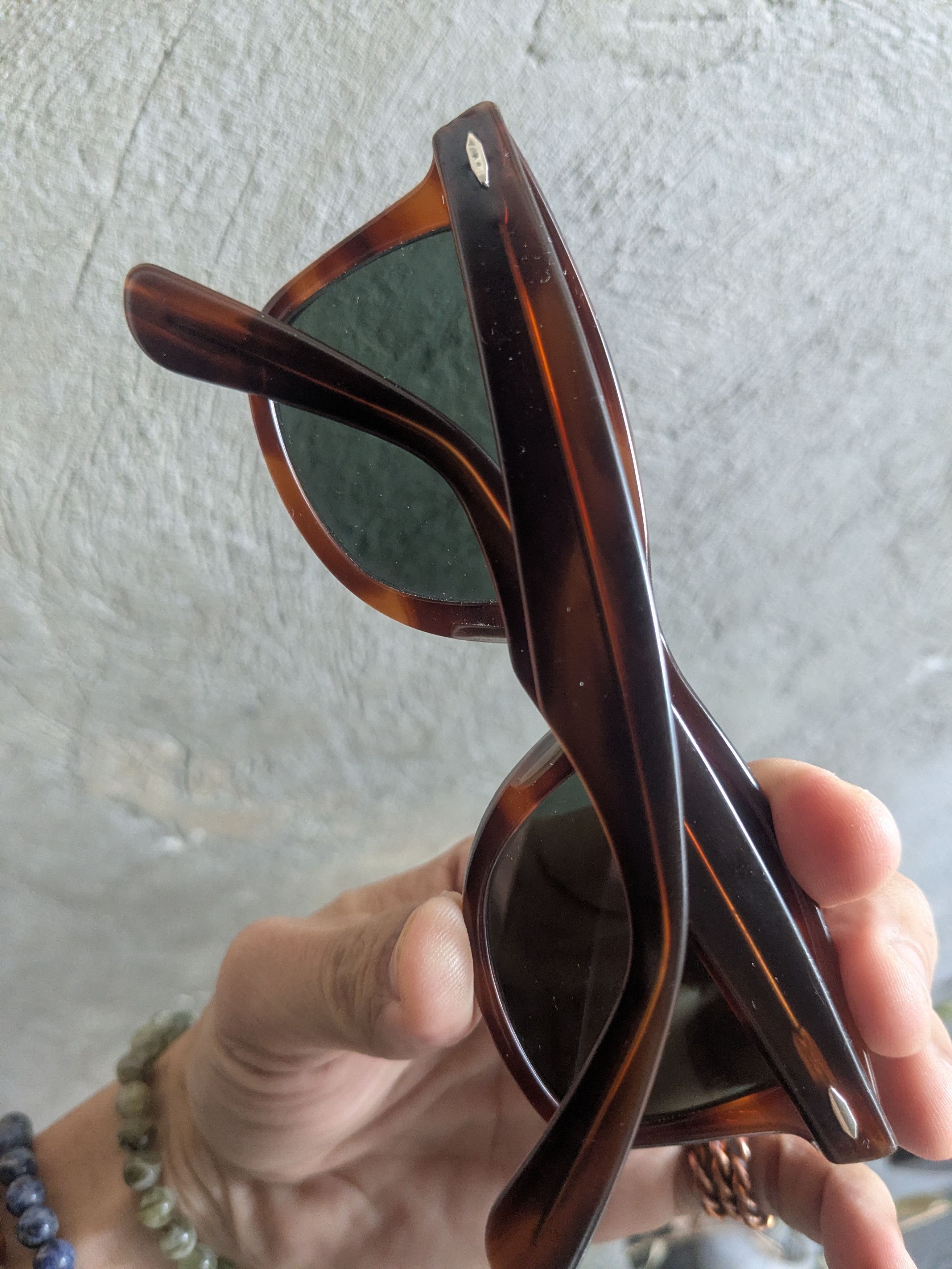 RayBan Vintage b&l rayban wayfarer tortoise made in USA Size ONE SIZE - 3 Thumbnail