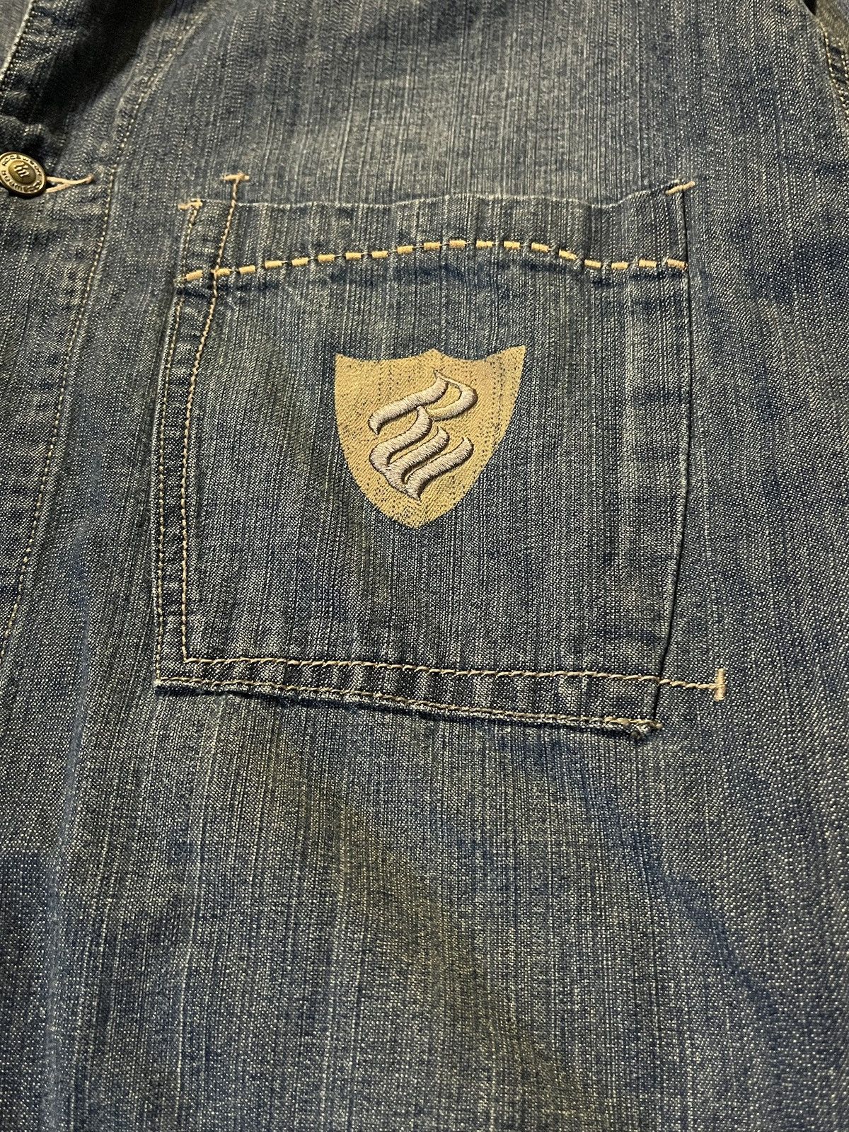 Rocawear 1999 Rocawear Denim Jacket Size US XL / EU 56 / 4 - 5 Thumbnail