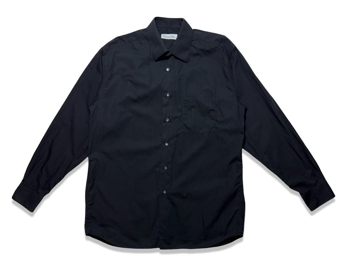 Christian Dior Monsieur Vintage Cristian Dior Stripped Shirt Size US L / EU 52-54 / 3 - 1 Thumbnail