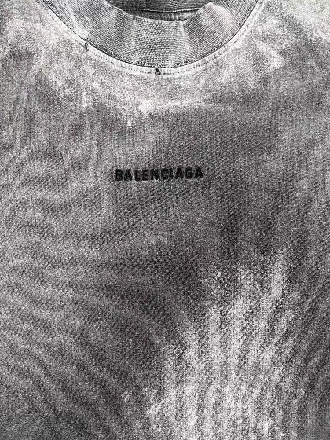 Balenciaga Balenciaga Logo Embroidery Crewneck Short-Sleeve T-Shirt. Size US S / EU 44-46 / 1 - 3 Thumbnail