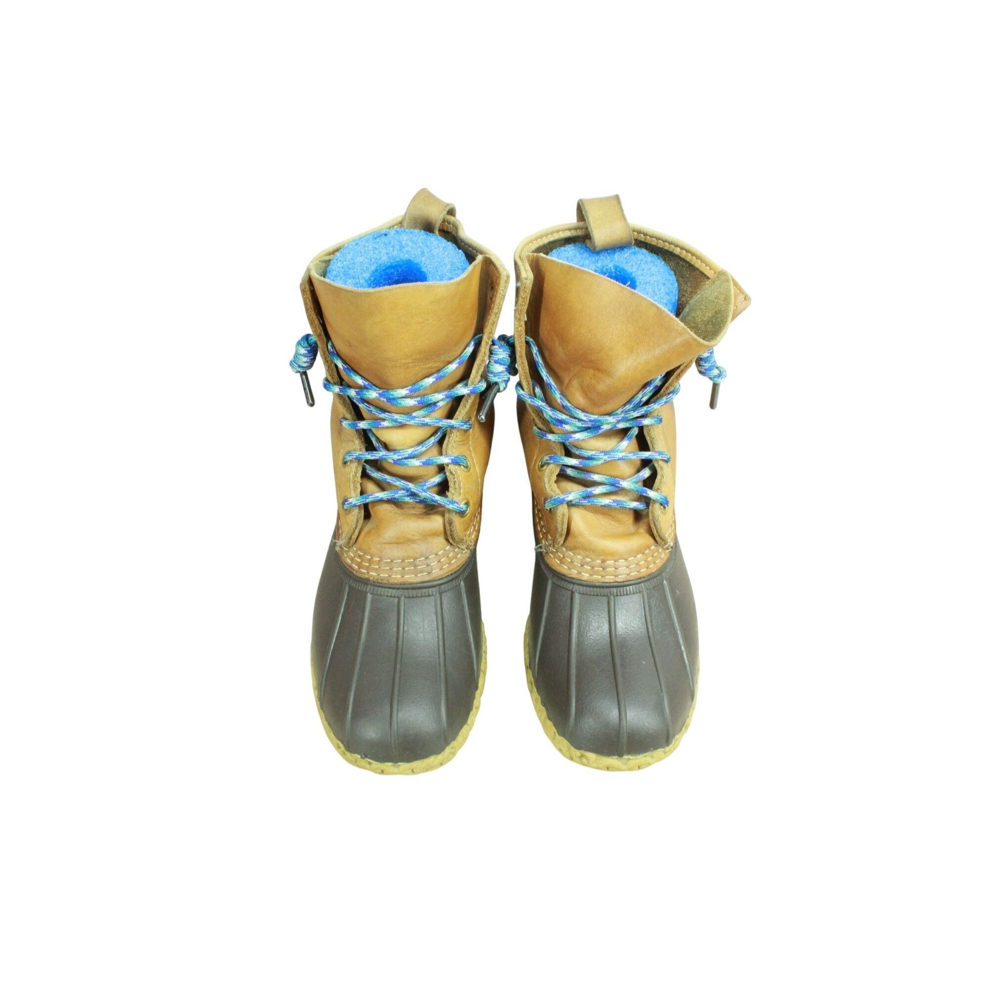 L.L. Bean LL Bean Women's Leather Unlined Ankle Duck Boots Size 7 M Size US 7 / IT 37 - 5 Thumbnail