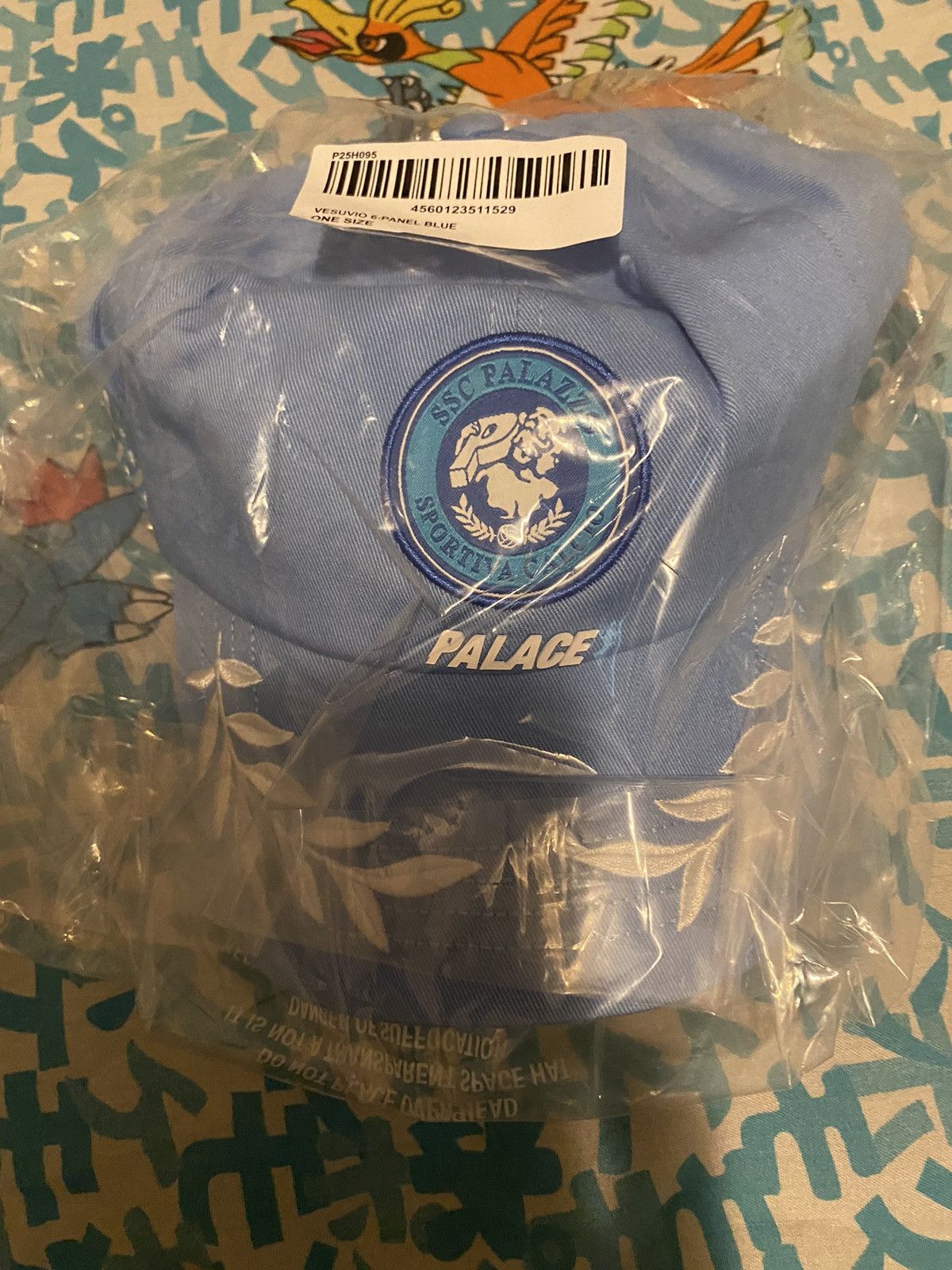 Palace Palace Vesuvio 6-Panel Cap Blue Size ONE SIZE - 6 Thumbnail