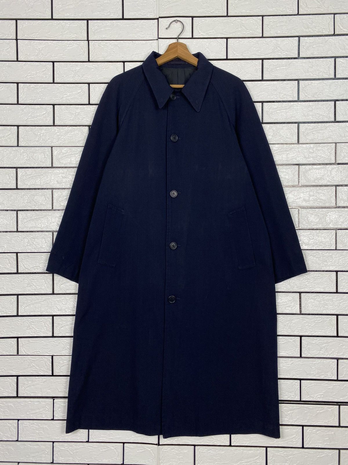 Yohji Yamamoto 🔥VINTAGE LONG JACKET FLY BUTTON LQ Y’S FOR MEN Size US M / EU 48-50 / 2 - 1 Thumbnail