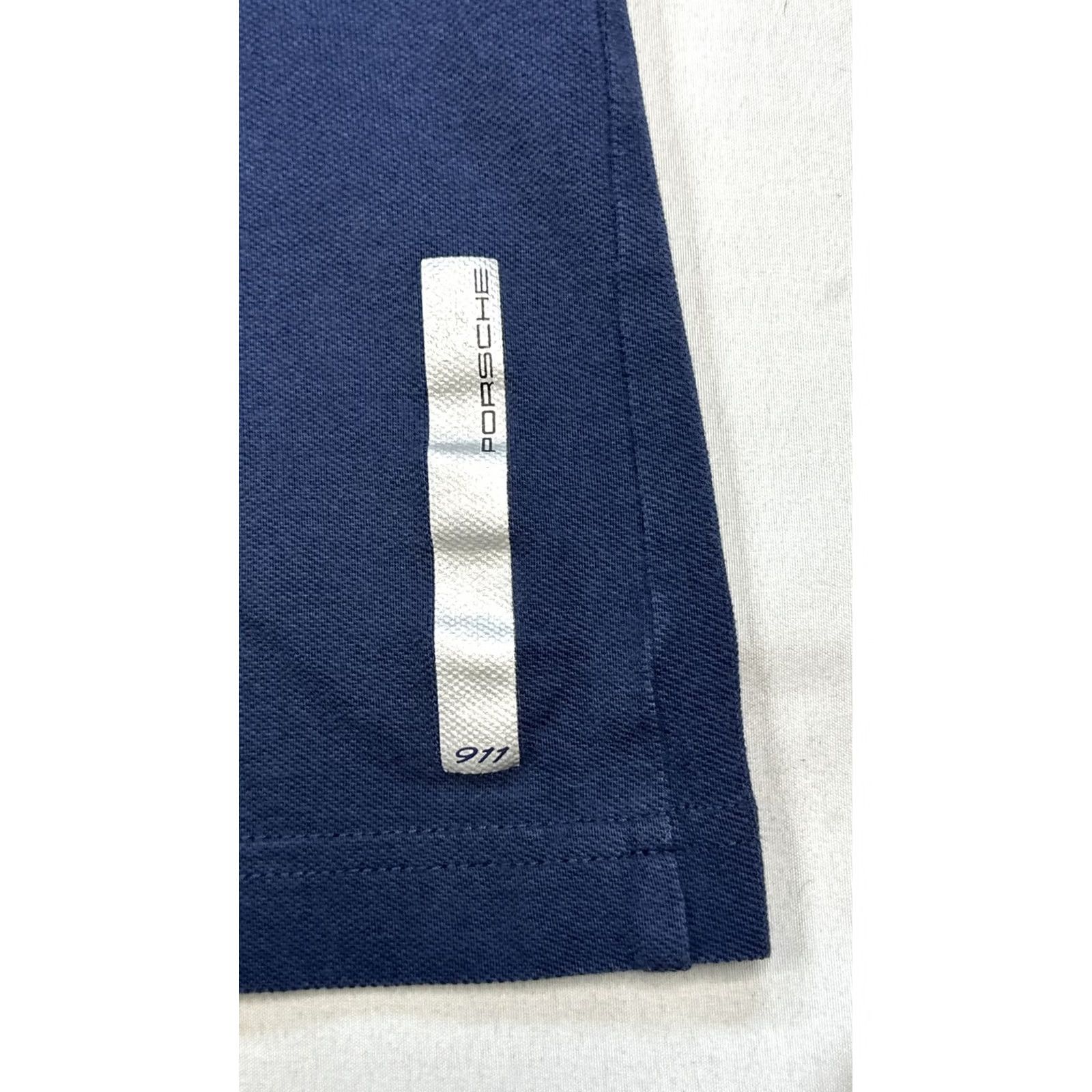Porsche Design VINTAGE? (no) Porsche Design polo shirt Driver's Selection 911 Logo Short Sleeve M Blue 100% Cotton Men Polo Shirt Accessories Logo Regular Mens Size US M / EU 48-50 / 2 - 7 Thumbnail