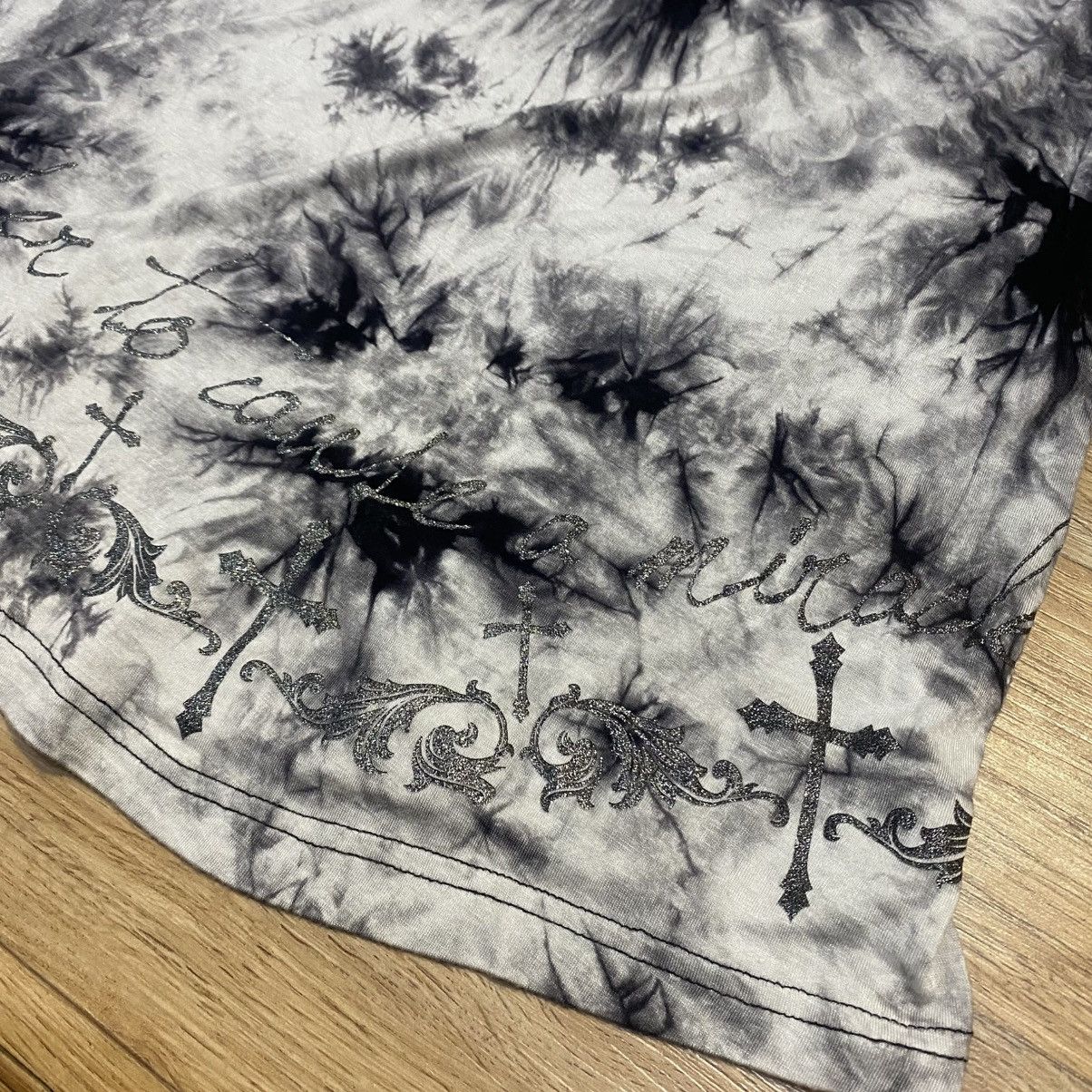 Japanese Brand 2000s Ghost Of Harlem - Vkei Style Tie Dye Poem Long Sleeve Size S / US 4 / IT 40 - 9 Thumbnail