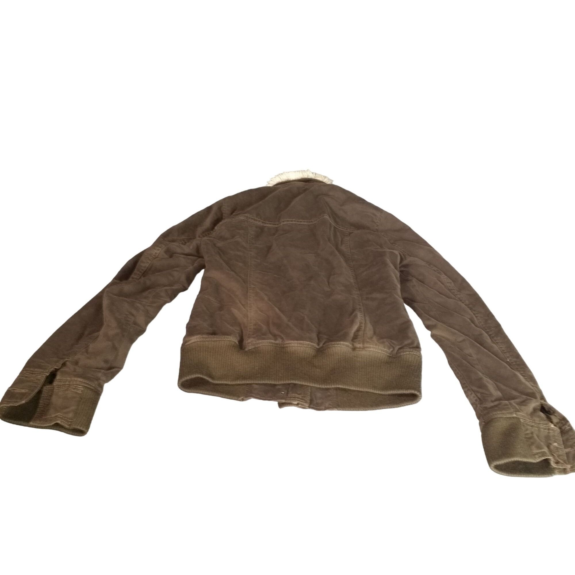 Abercrombie & Fitch Abercrombie & Fitch Zip Up Winter Jacket Women Sz M Brown Fa Size M / US 6-8 / IT 42-44 - 7 Thumbnail