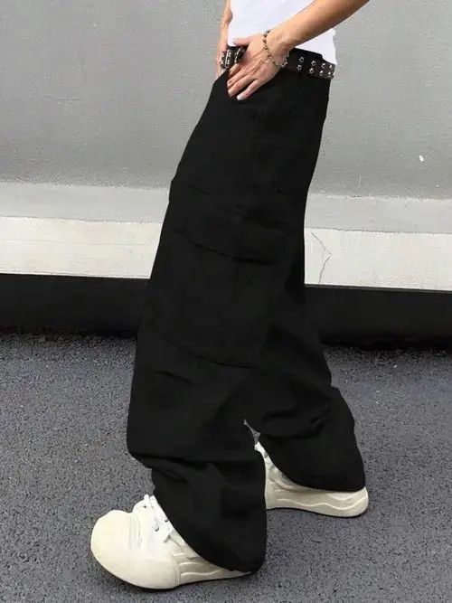 Jean Noriyo x Nana Cargo Baggy Denim Casual Pants Oversized Size US 32 / EU 48 - 8 Thumbnail