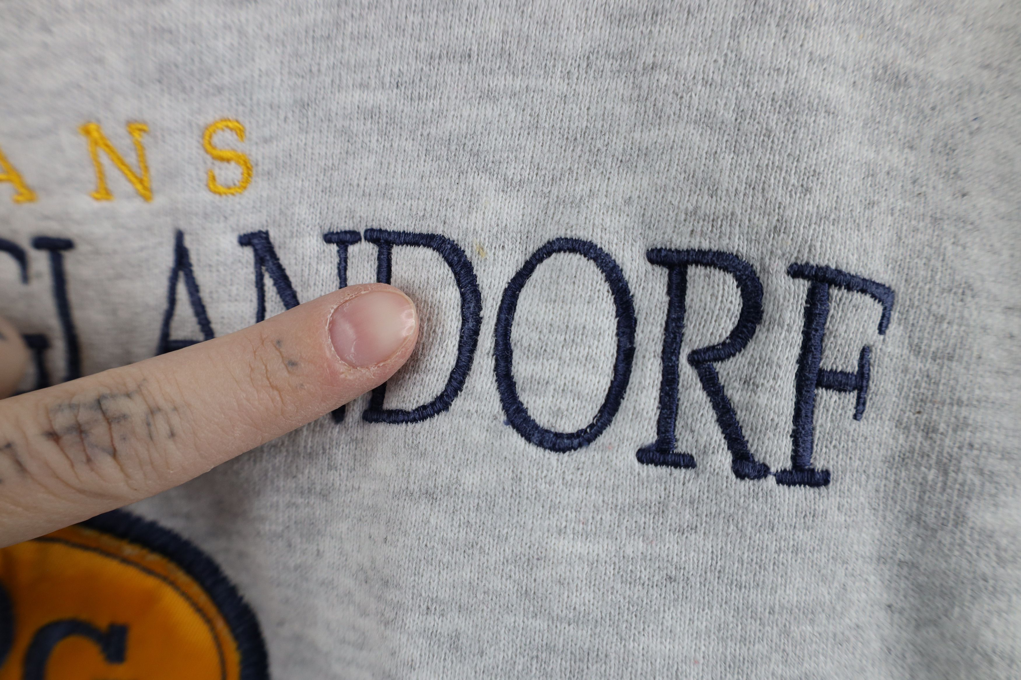 Vintage Vintage 90s Glandorf High School Heavyweight Sweatshirt USA Size US XL / EU 56 / 4 - 5 Thumbnail