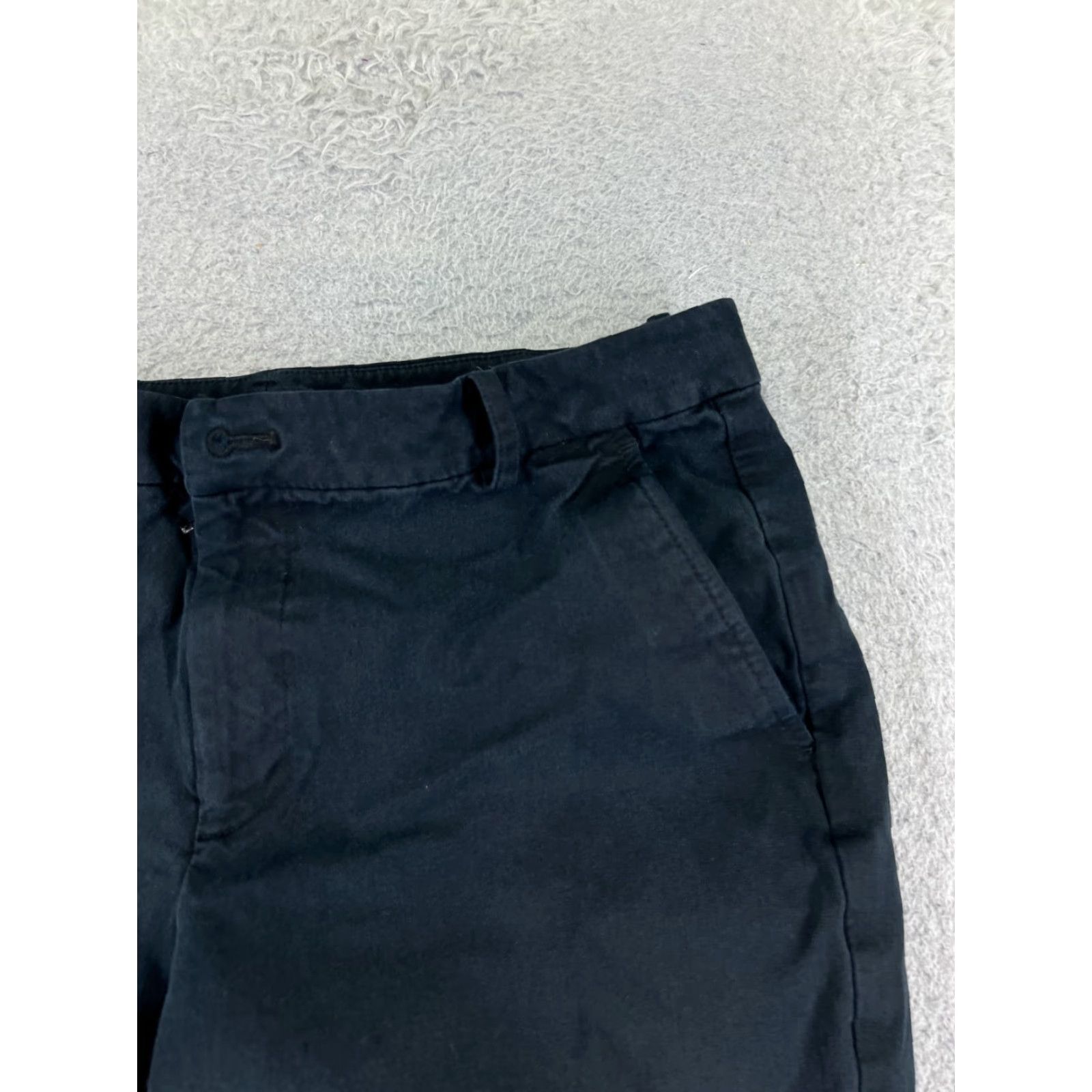 Ralph Lauren Lauren Ralph Lauren Chino Shorts Women 6 Black Cotton Blend Twill Hiking Outdoor Casual Size 28" / US 6 / IT 42 - 5 Thumbnail