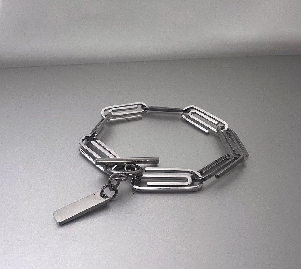 Jewelry × Vintage Paper Clip Bracelet Size ONE SIZE - 1 Thumbnail