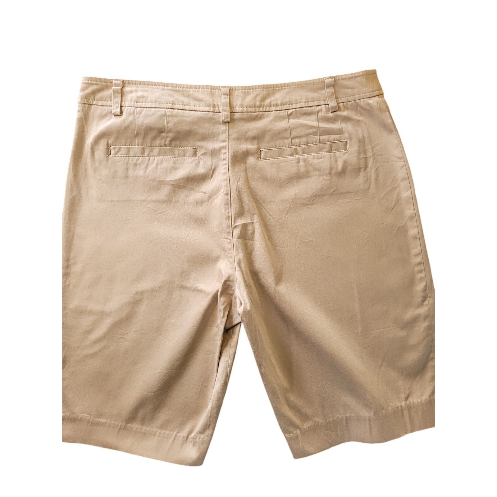 Jones New York Jones New York Khaki Chino Shorts Sz 10 Size 32" / US 10 / IT 46 - 2 Thumbnail