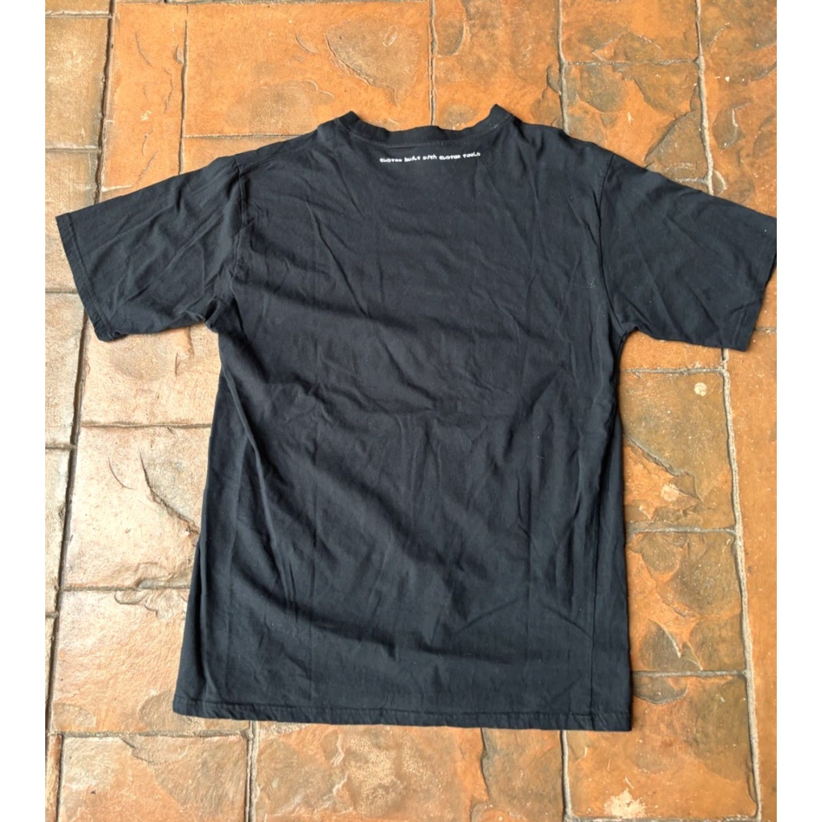 Vintage VINTAGE Mac Tools Racing T-Shirt Large Black 90s Y2K Cars Mens Short Sleeve Crew Neck Logo Graphic Print Size US L / EU 52-54 / 3 - 3 Thumbnail