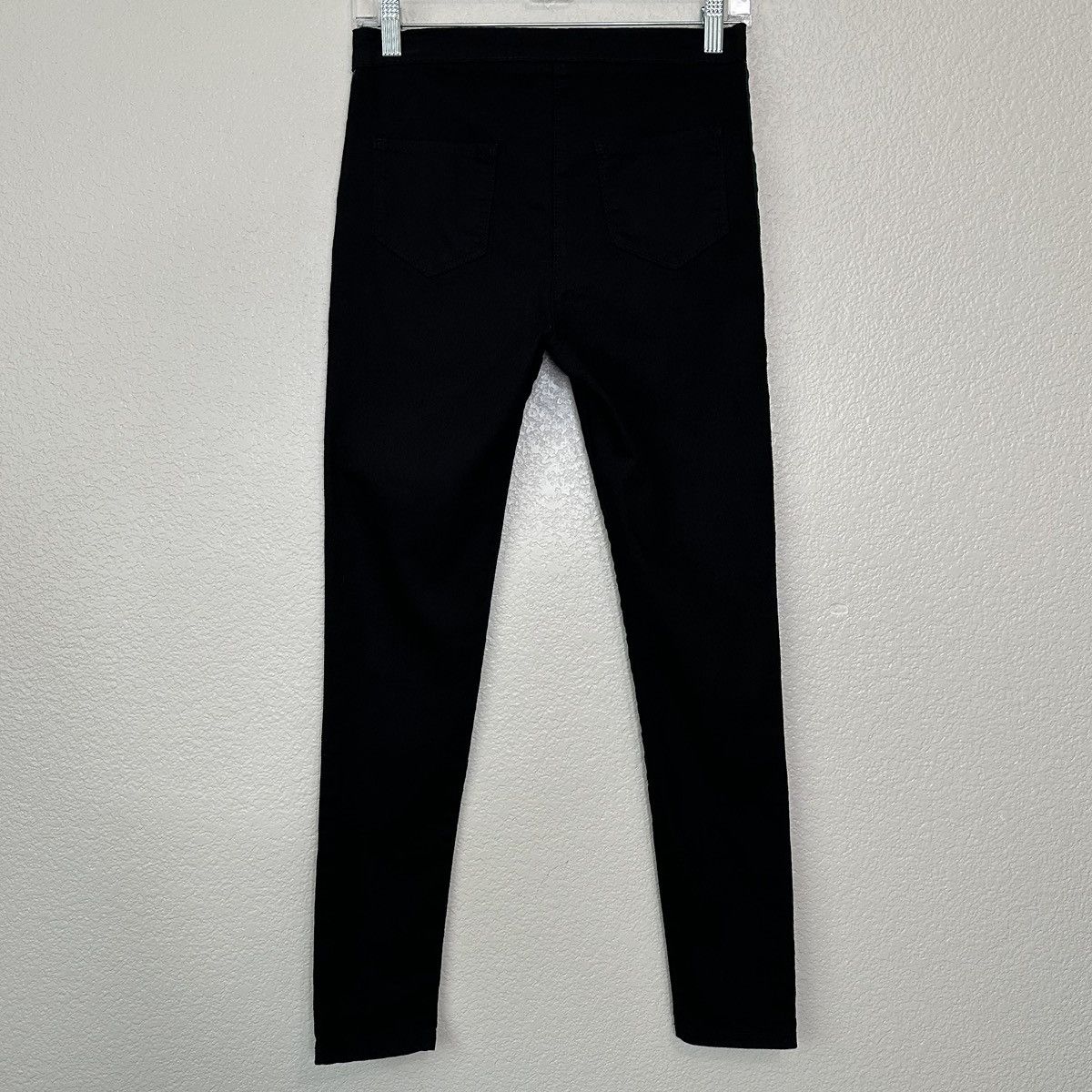 Other Messi Denim Black Side Striped Stretch Skinny Pants, Sz 4 Size 27" / US 4 / IT 40 - 8 Thumbnail