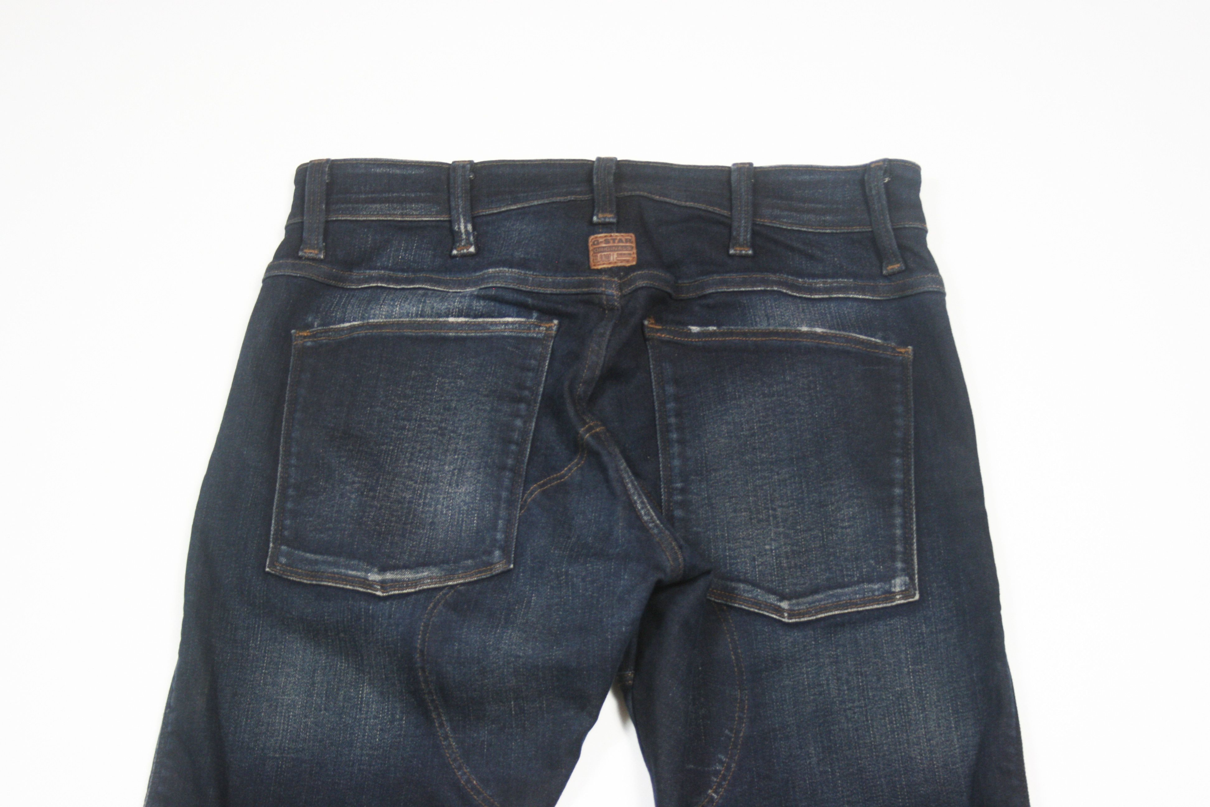 G-Star 3D Zip Knee Cropped Biker Skinny Jeans Size US 30 / EU 46 - 4 Thumbnail