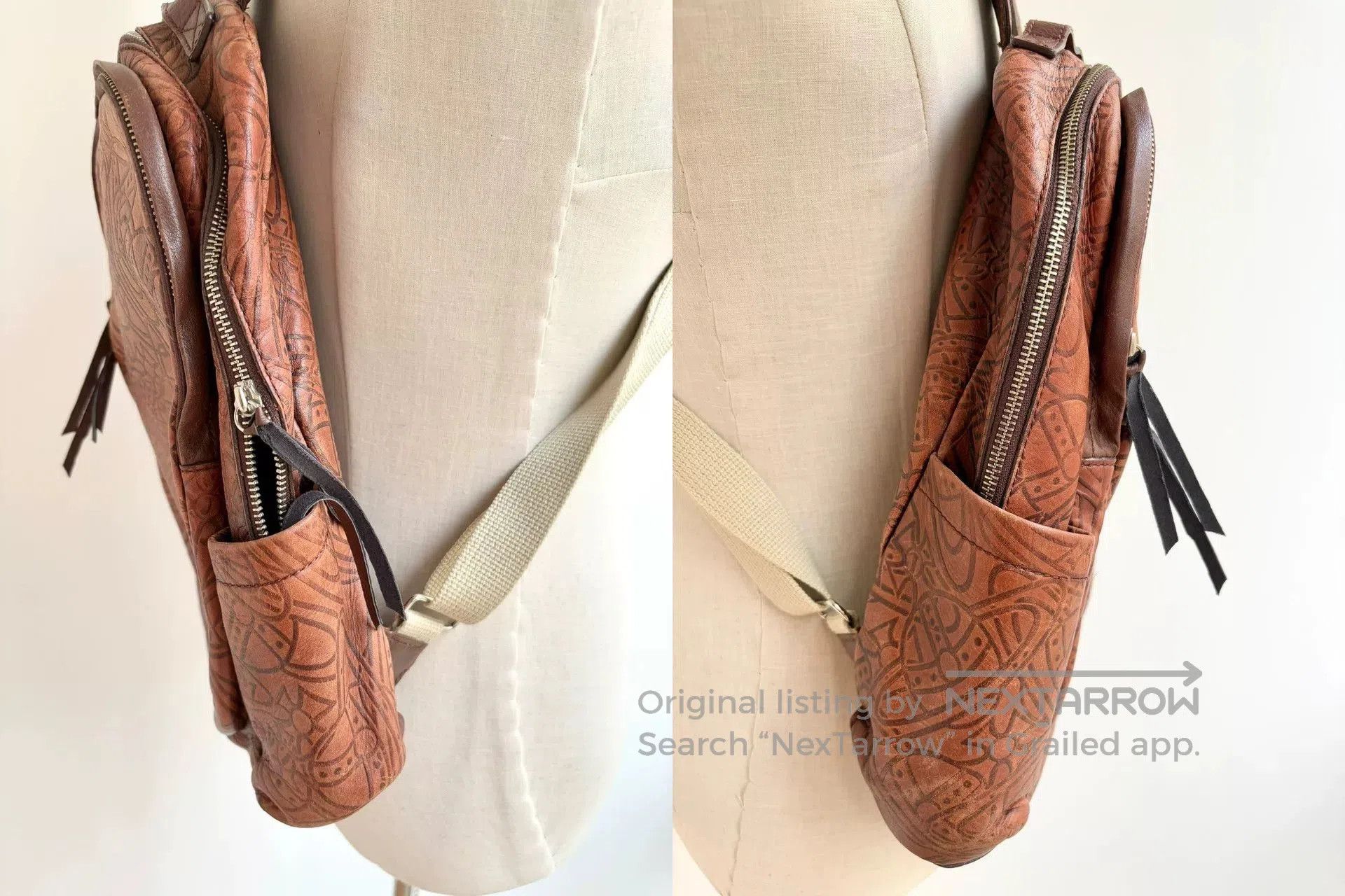Vivienne Westwood Vivienne Westwood Brown Saturn Backpack. Size ONE SIZE - 9 Thumbnail