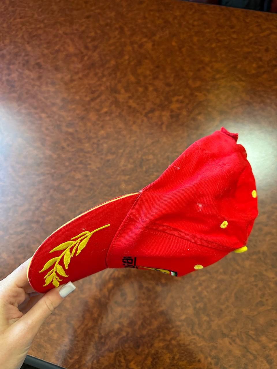 Ferrari × Vintage Vintage F-1 Ferarri Schumacher Racing Cap Y2K Os Size ONE SIZE - 4 Thumbnail