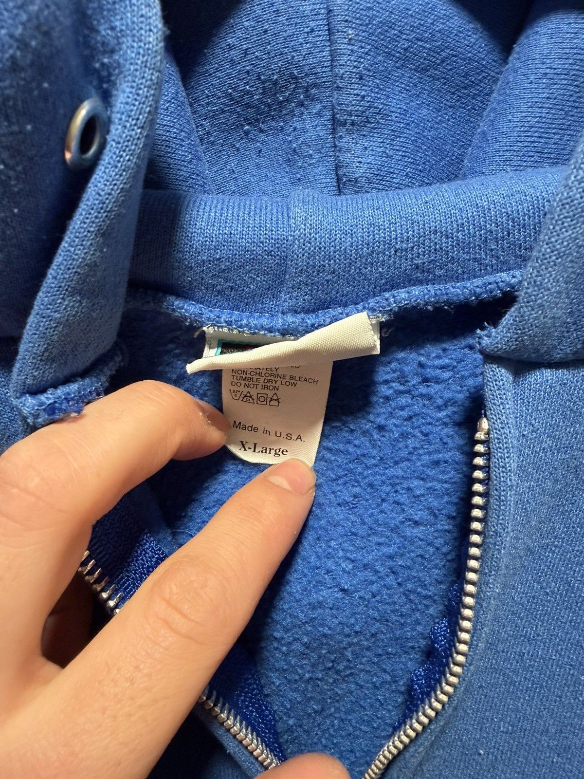 Other Vintage Pro-Spirit Hoodie Mens M Blue Made in USA 90s Size US M / EU 48-50 / 2 - 3 Thumbnail