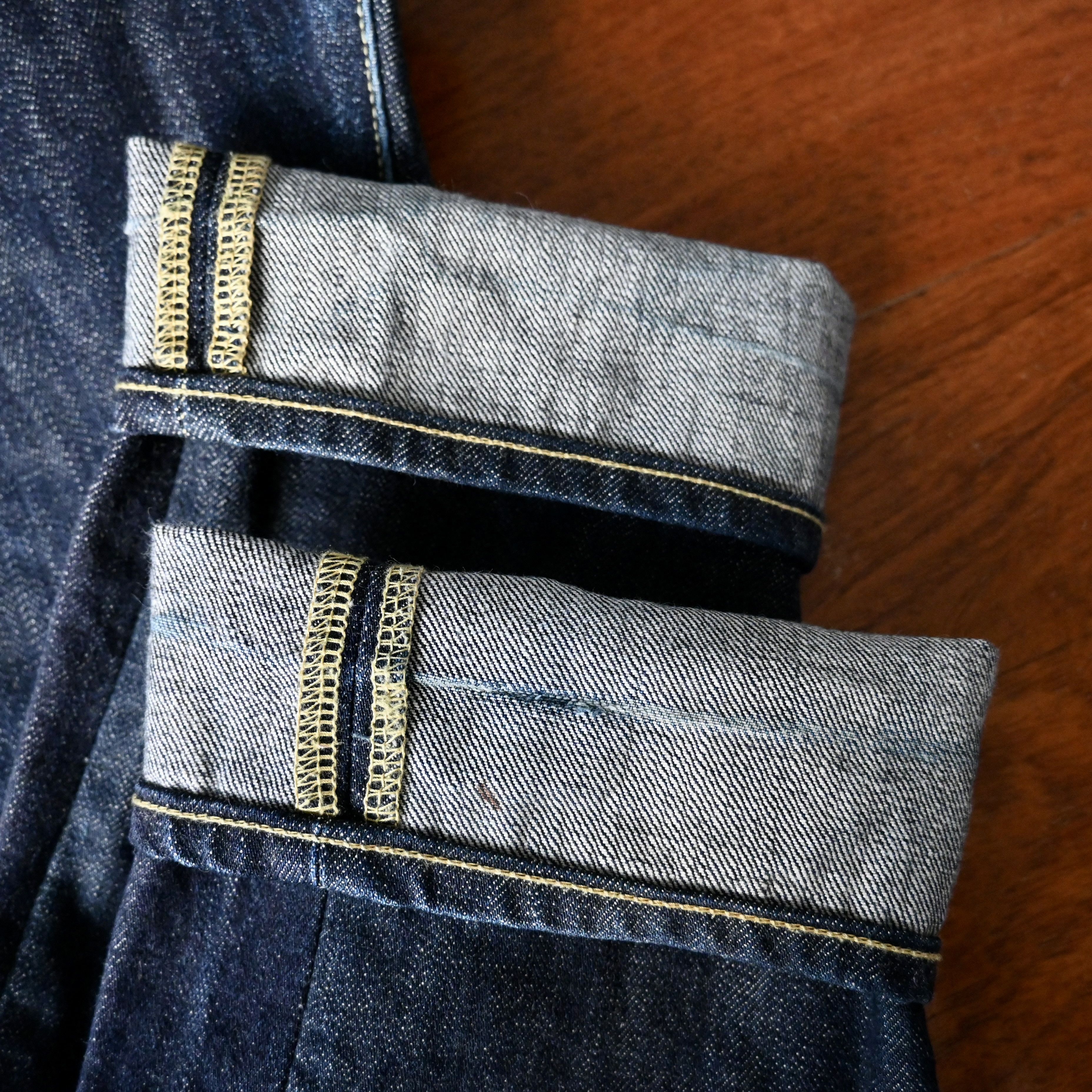 Kapital 2000s KAPITAL "MOTTAINAI DENIM" Jeans, made in Japan Size 29" - 21 Thumbnail