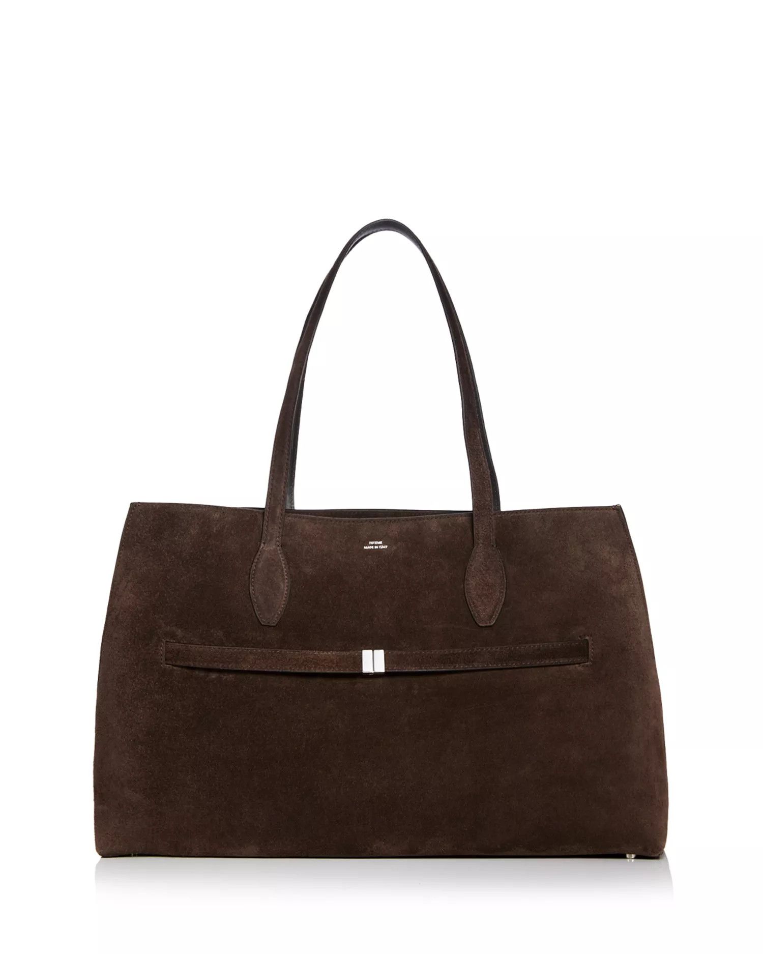 Toteme os11x0726 Size: OS / Large Suede Lounge Tote Bag in Brown Size ONE SIZE - 5 Thumbnail