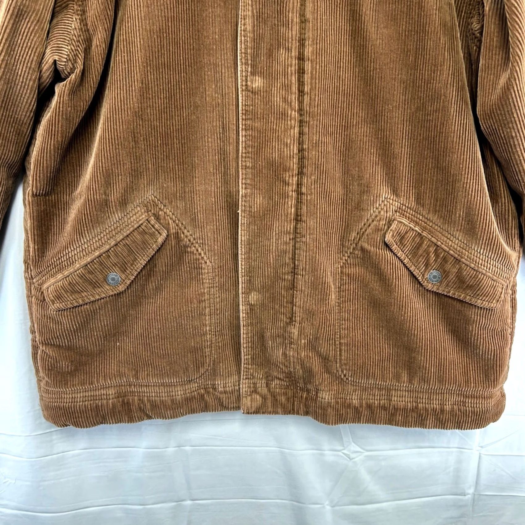Royal Robbins Royal Robbins Corduroy Jacket Mens XL Brown Quilted Fleece Lined Field Coat Size US XL / EU 56 / 4 - 3 Thumbnail