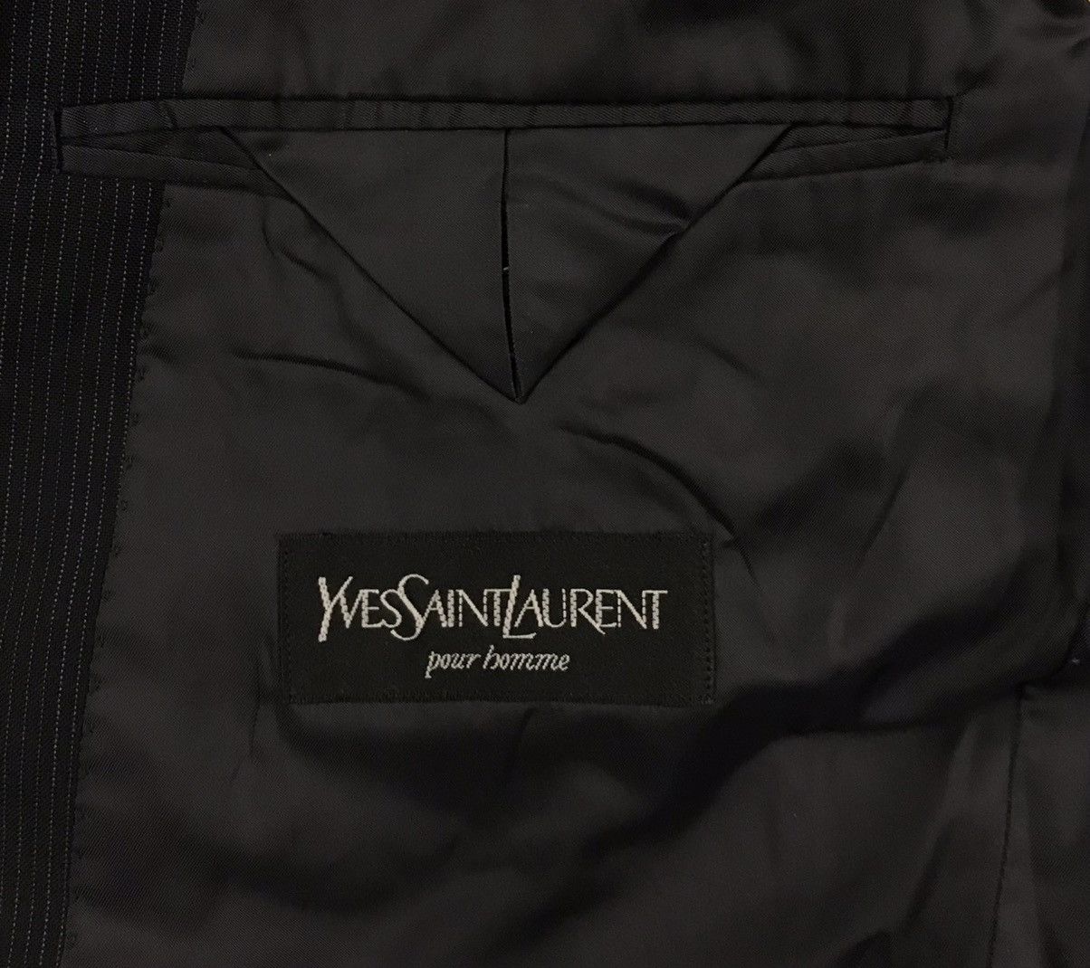 Yves Saint Laurent Vintage Yves SAINT Laurent Pour Homme Blazer Size US M / EU 48-50 / 2 - 12 Thumbnail