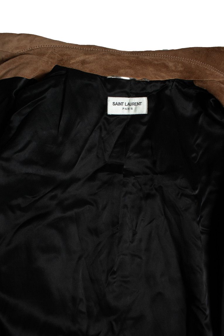 Saint Laurent Paris Saint Laurent, Suede western jacket in cognac Size US M / EU 48-50 / 2 - 5 Thumbnail