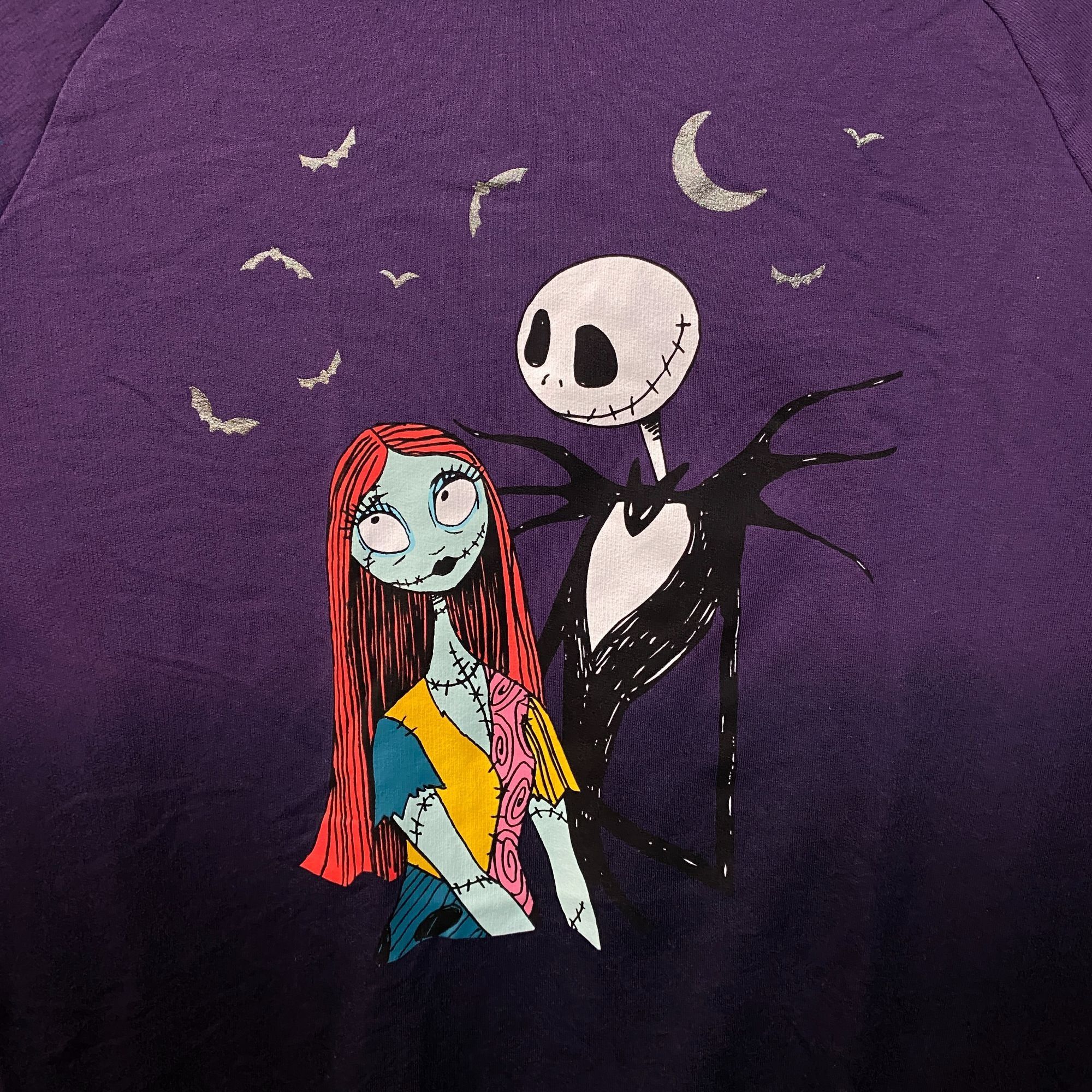 Disney Jack & Sally Nightmare Before Christmas Disney Crewneck M Size US M / EU 48-50 / 2 - 2 Thumbnail
