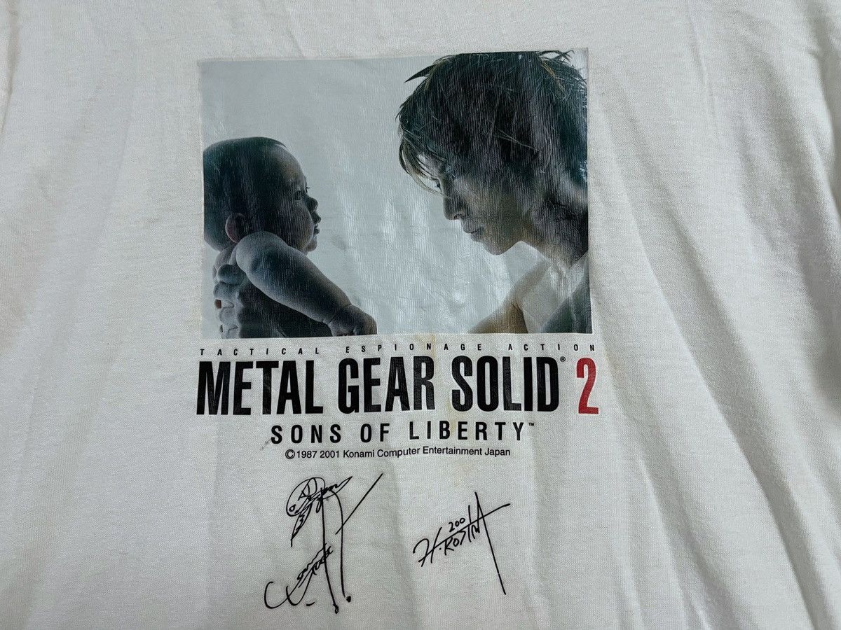 Optic Gaming × Vintage Vintage Gaming T shirt Metal Gear Solid M Sons of Liberty Size US M / EU 48-50 / 2 - 4 Thumbnail
