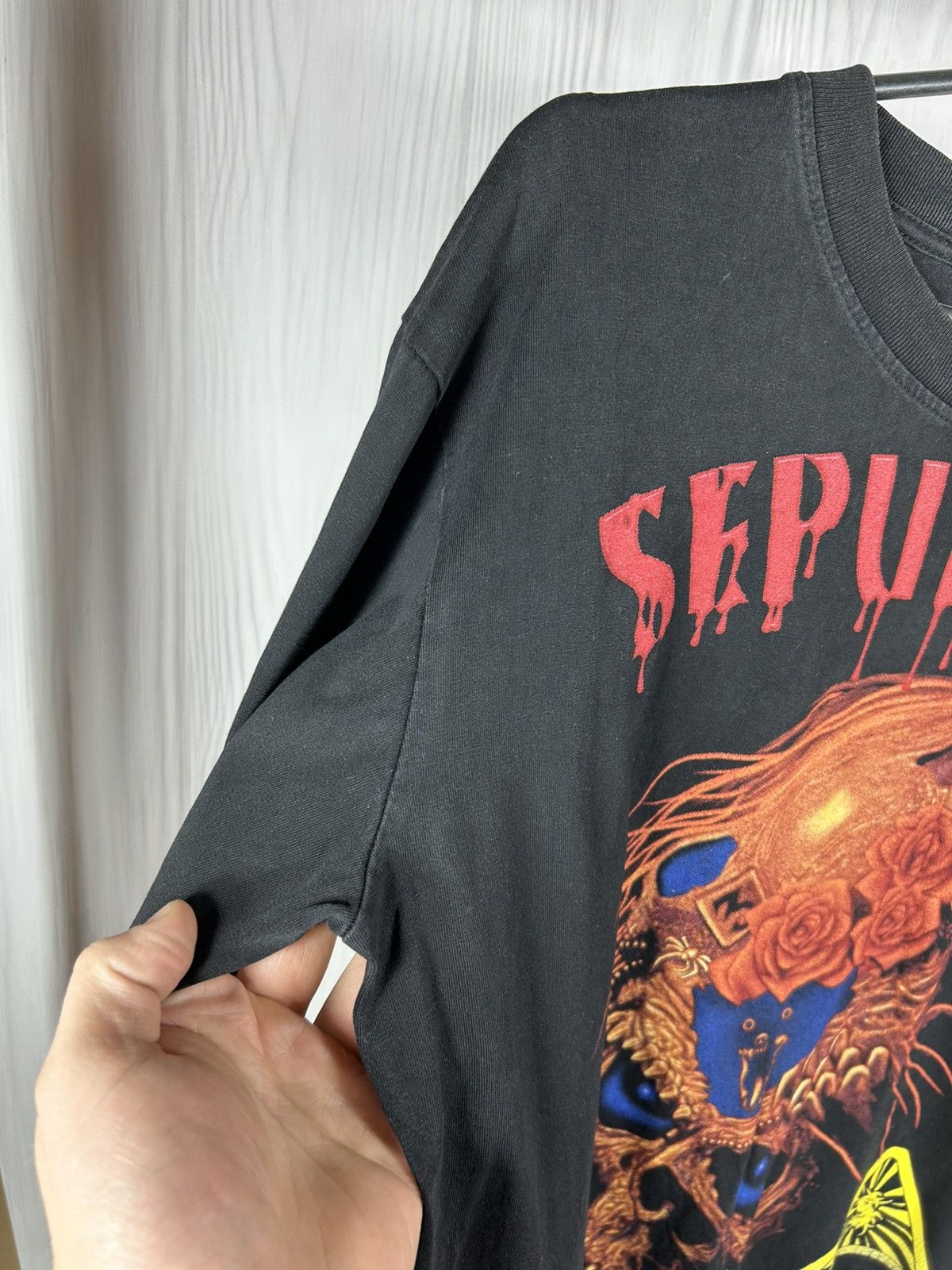 Band Tees Vintage Sepultura Beneath The Remains Longsleeve Band Size US S / EU 44-46 / 1 - 8 Thumbnail