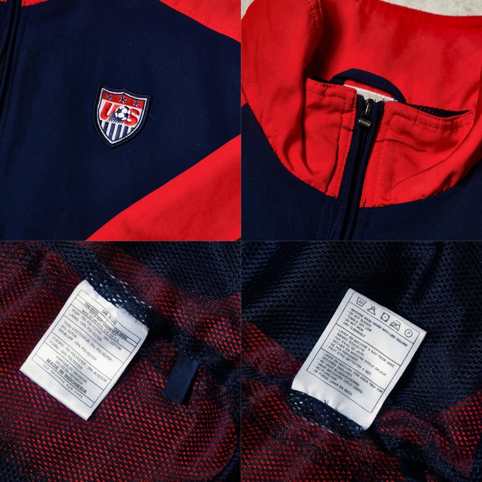 Nike 1998 USA Training Track Football Jacket Nike (M) Size US M / EU 48-50 / 2 - 5 Thumbnail
