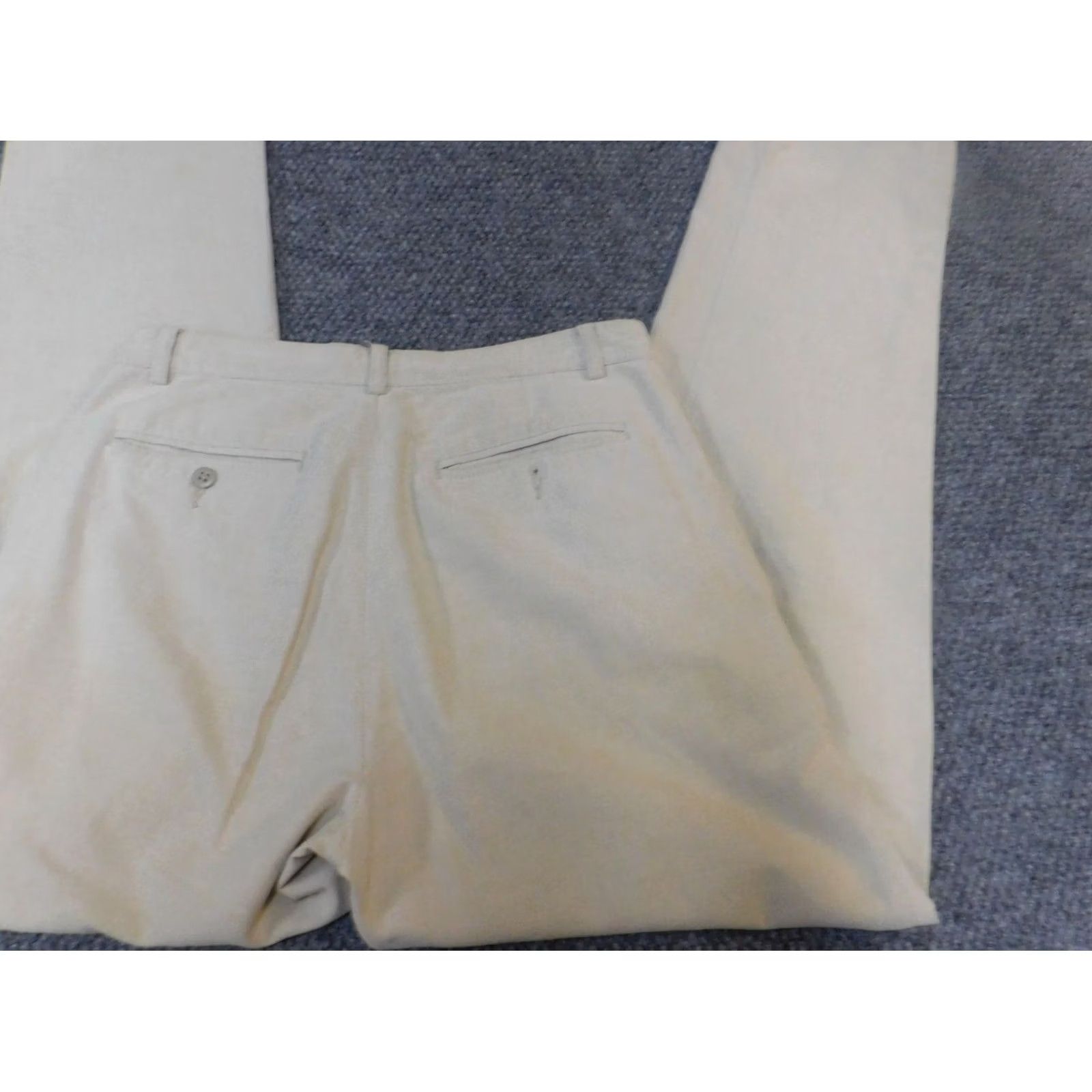 Vintage Structure Mens Pants 32x34 beige chino regular american Pants Regular Beige 32 34 Men Size US 32 / EU 48 - 6 Thumbnail