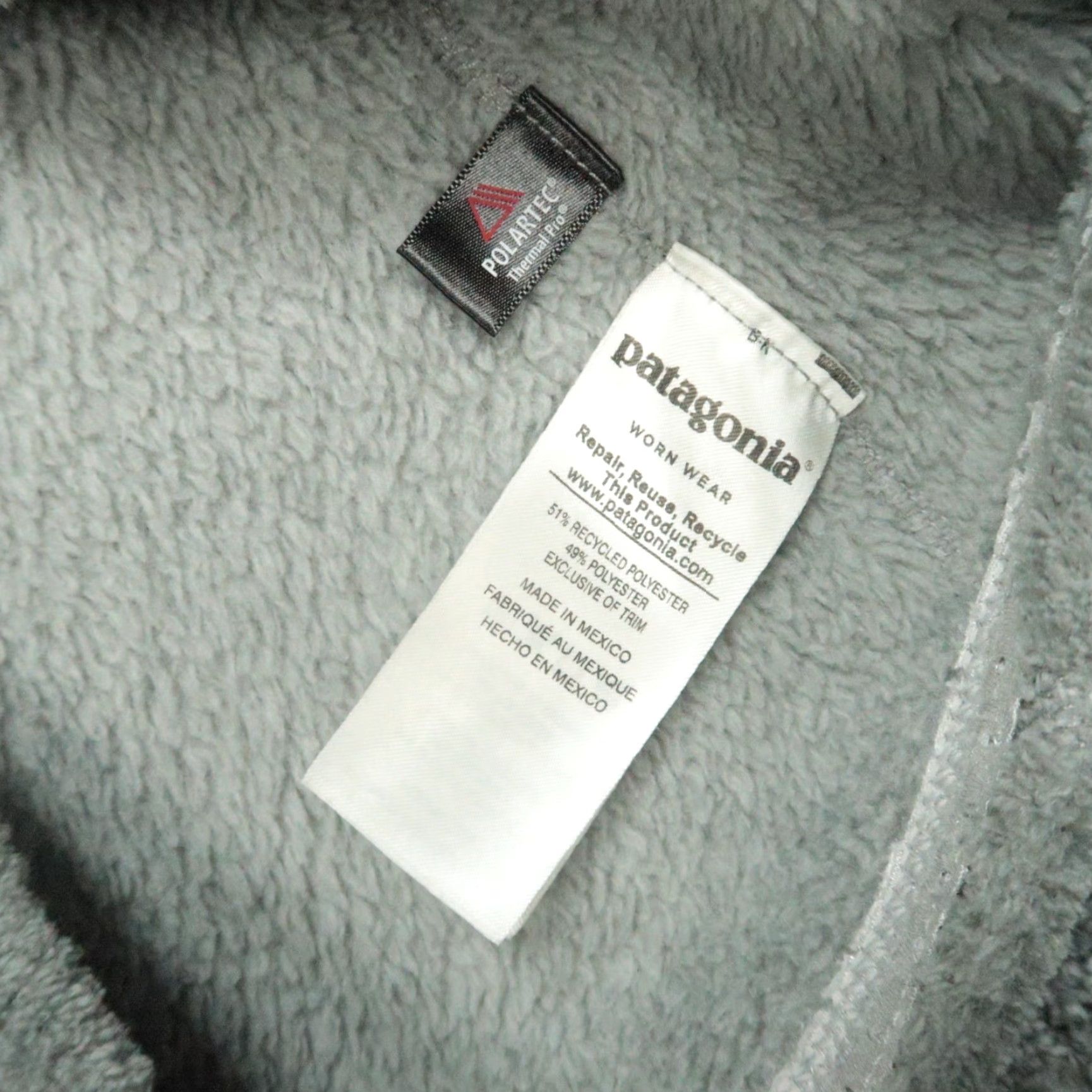 Patagonia Patagonia Pullover Womens Medium Gray Re-Tool Snap-T Fleece Polartec 25443 Jacket M Gray Womens Patagonia Re-Tool Snap-T Fleece Polartec 25443 Size M / US 6-8 / IT 42-44 - 5 Thumbnail