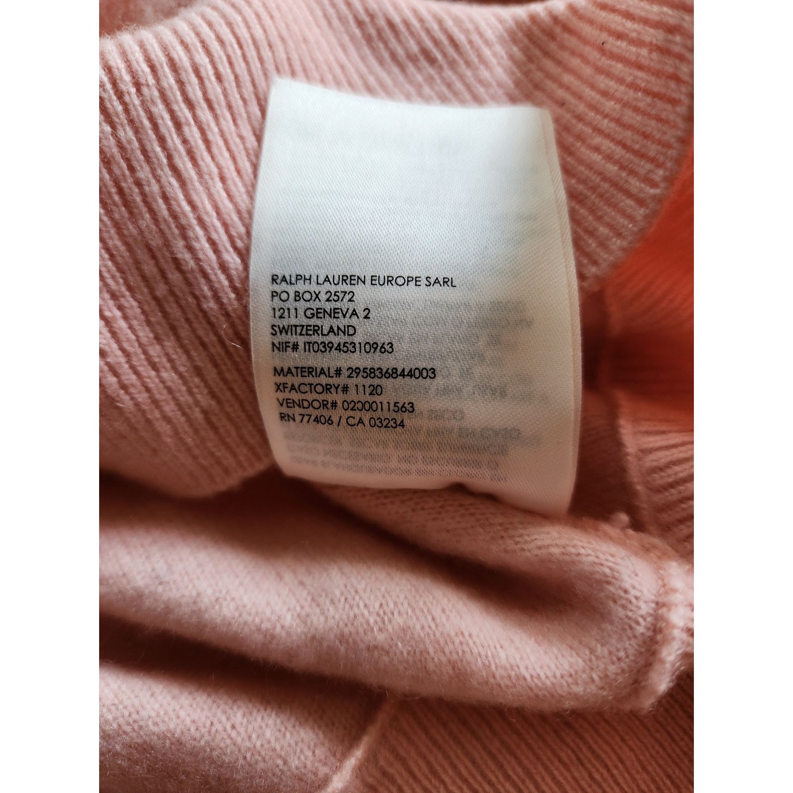 Club Monaco Club Monaco 100% Cashmere Powder Pink Sweater XS Cropped Size XS / US 0-2 / IT 36-38 - 5 Thumbnail