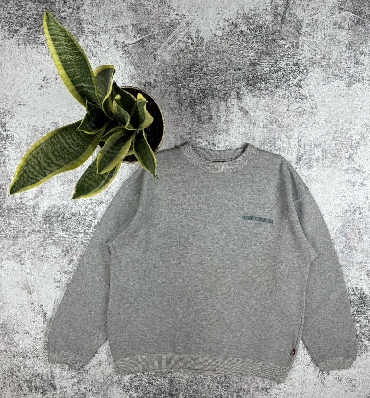 Quiksilver Quicksilver Vintage 90S-00S Big Logo Basic Gray Sweatshirt Size US M / EU 48-50 / 2 - 2 Thumbnail