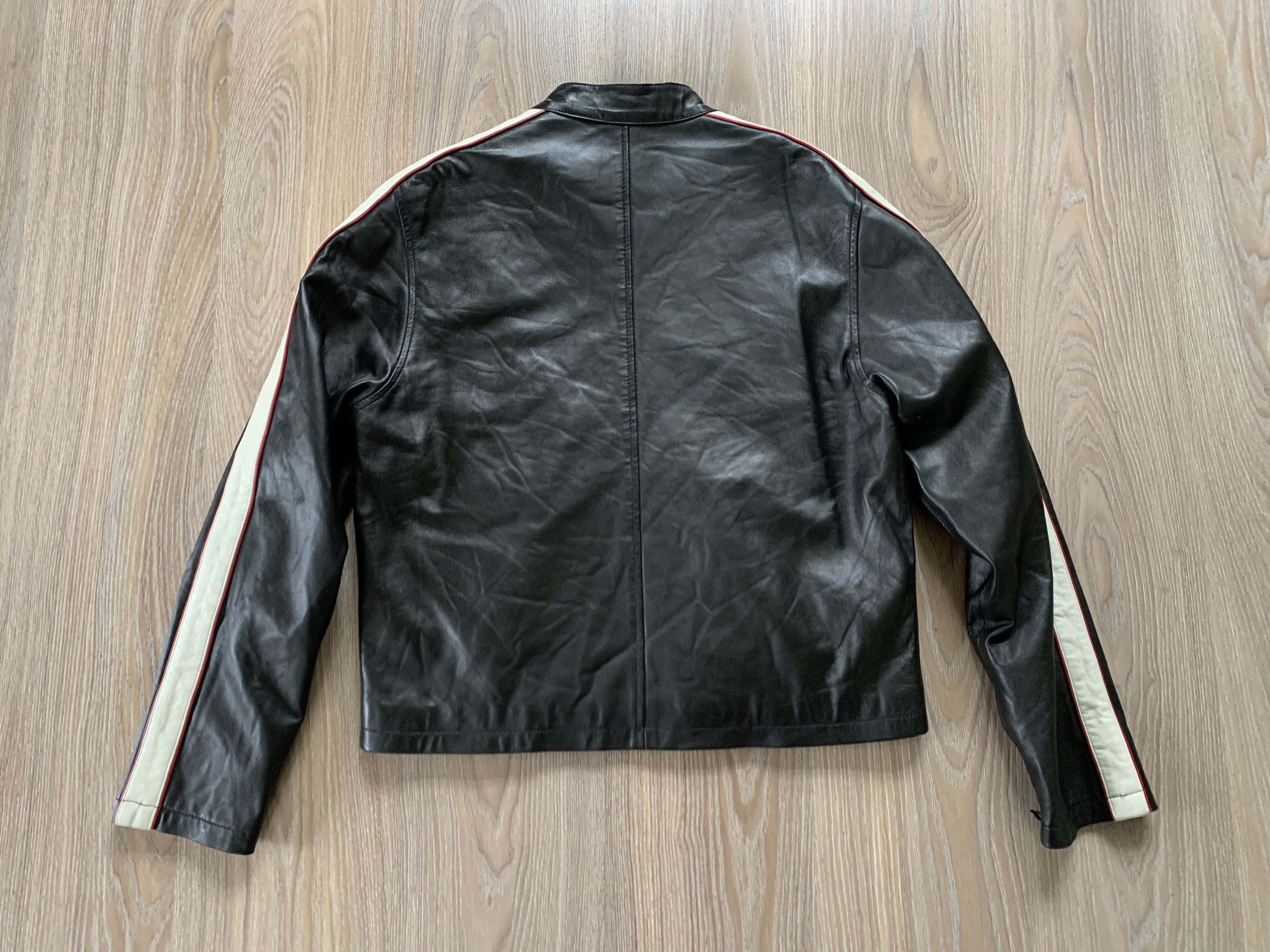 Vintage E Wear Products Vintage Black Leather Jacket Size US L / EU 52-54 / 3 - 4 Thumbnail