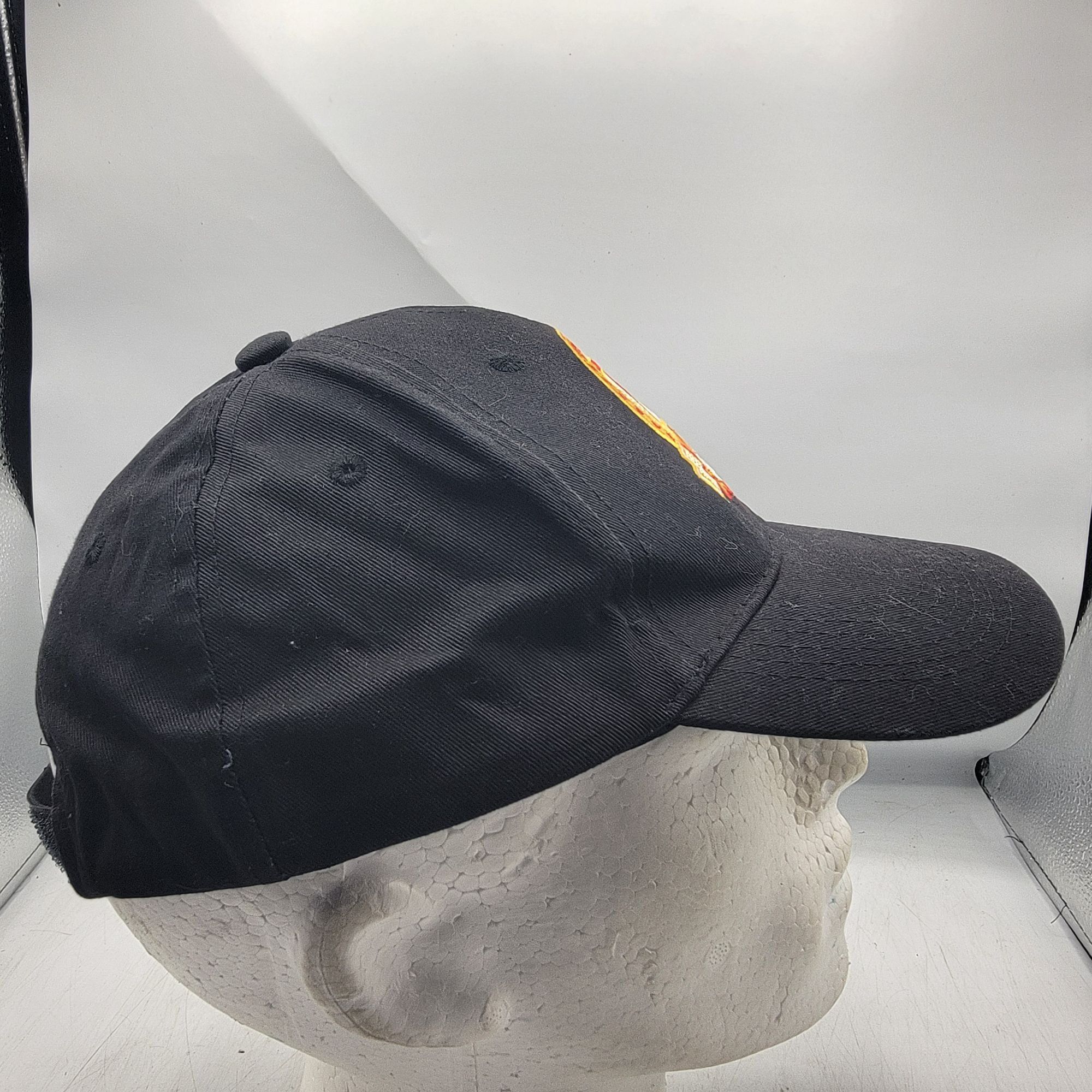 Other Carls Jr 75th Anniversary Adults Black Baseball Hat Cap Adju Size ONE SIZE - 4 Thumbnail