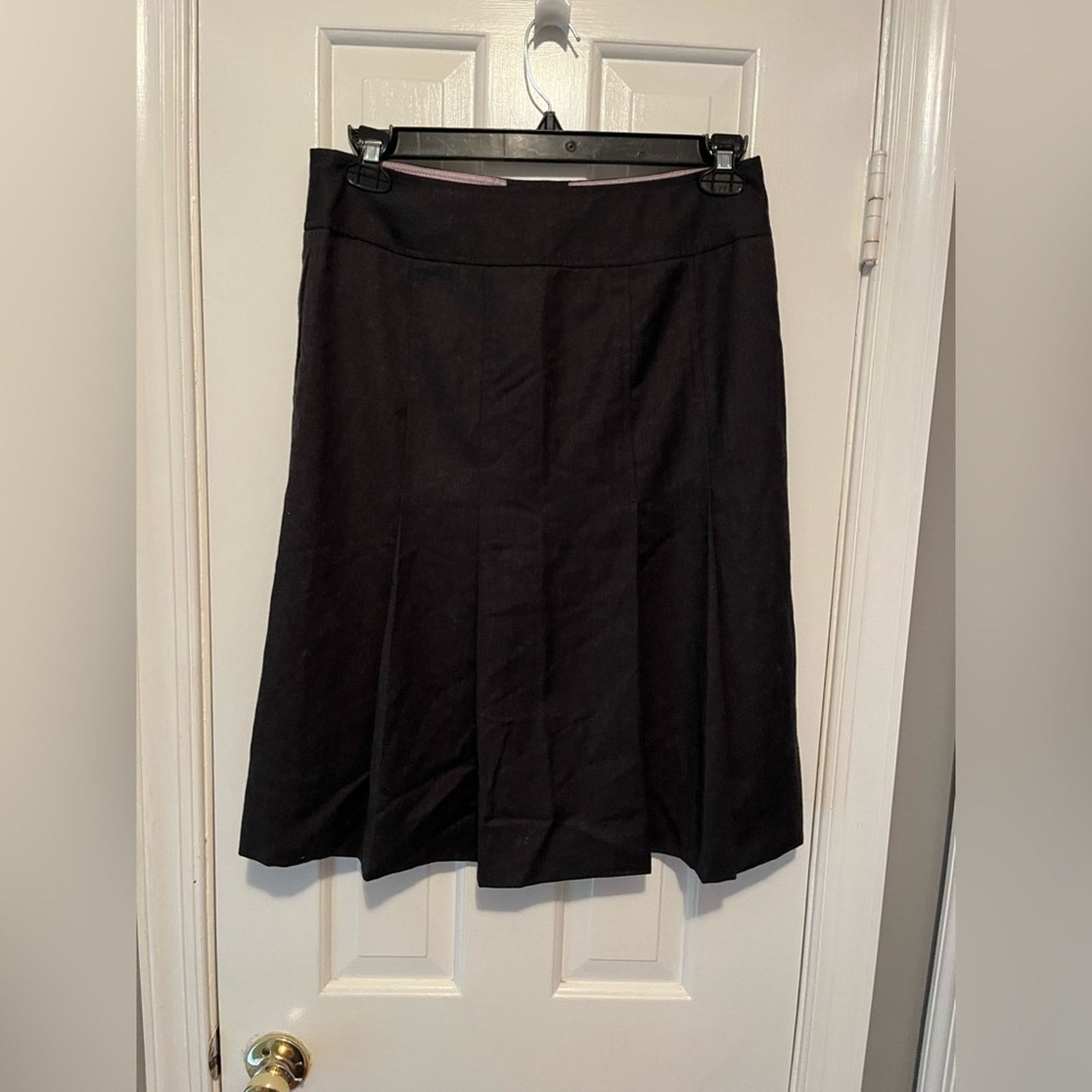J.Crew J. Crew Black Skirt Size 6 Vintage Size 28" / US 6 / IT 42 - 2 Thumbnail